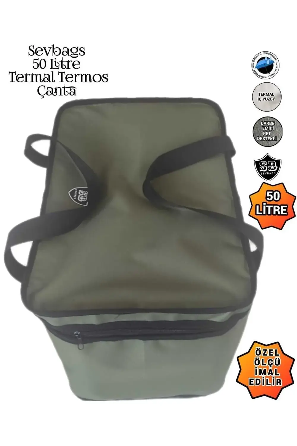 TERMAL TERMOS PİKNİK KAMP SEYAHAT SICAK SOĞUK 50 LİTRE TERMOS ÇAN