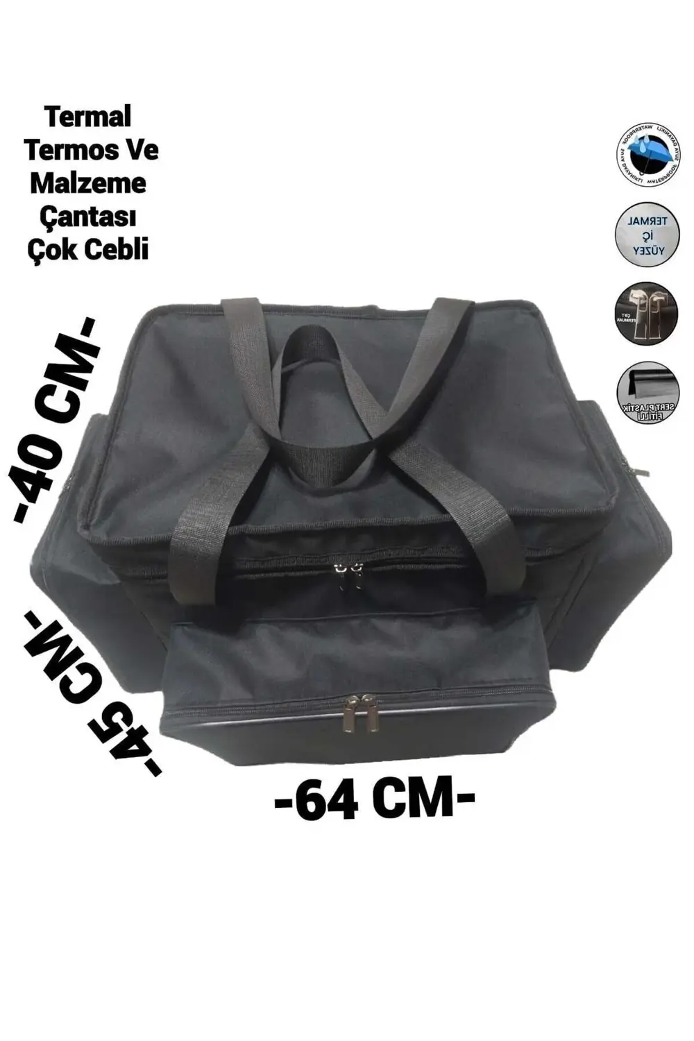 TERMAL TERMOS VE MALZEME ÇANTASI KAMP GEZİ SEYAHAT  TERMAL ÇANTA