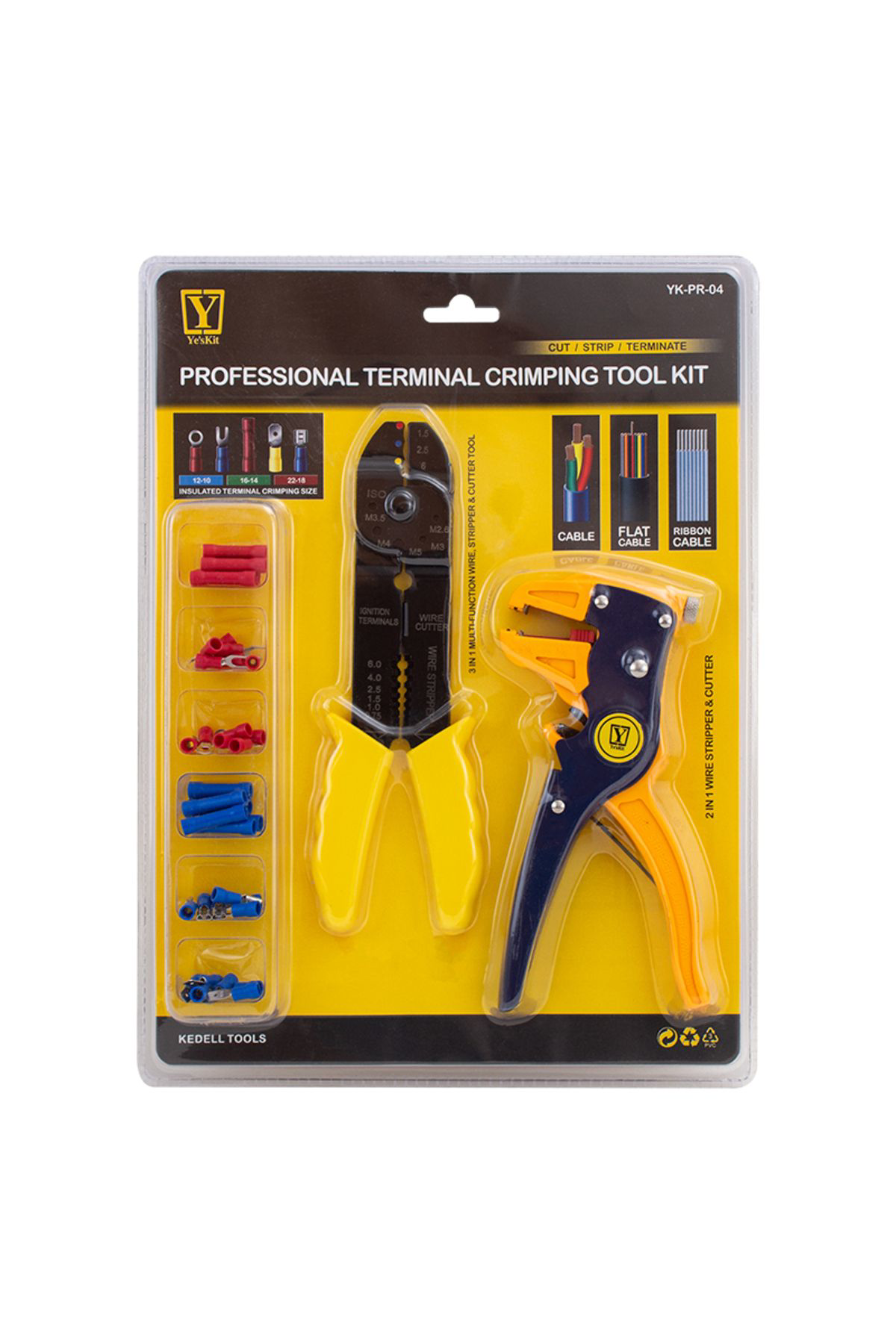 Ok Aksesuar Terminal Sikma Pensesi+Kablo Siyirma Pensesi+Uç Seti (5060)