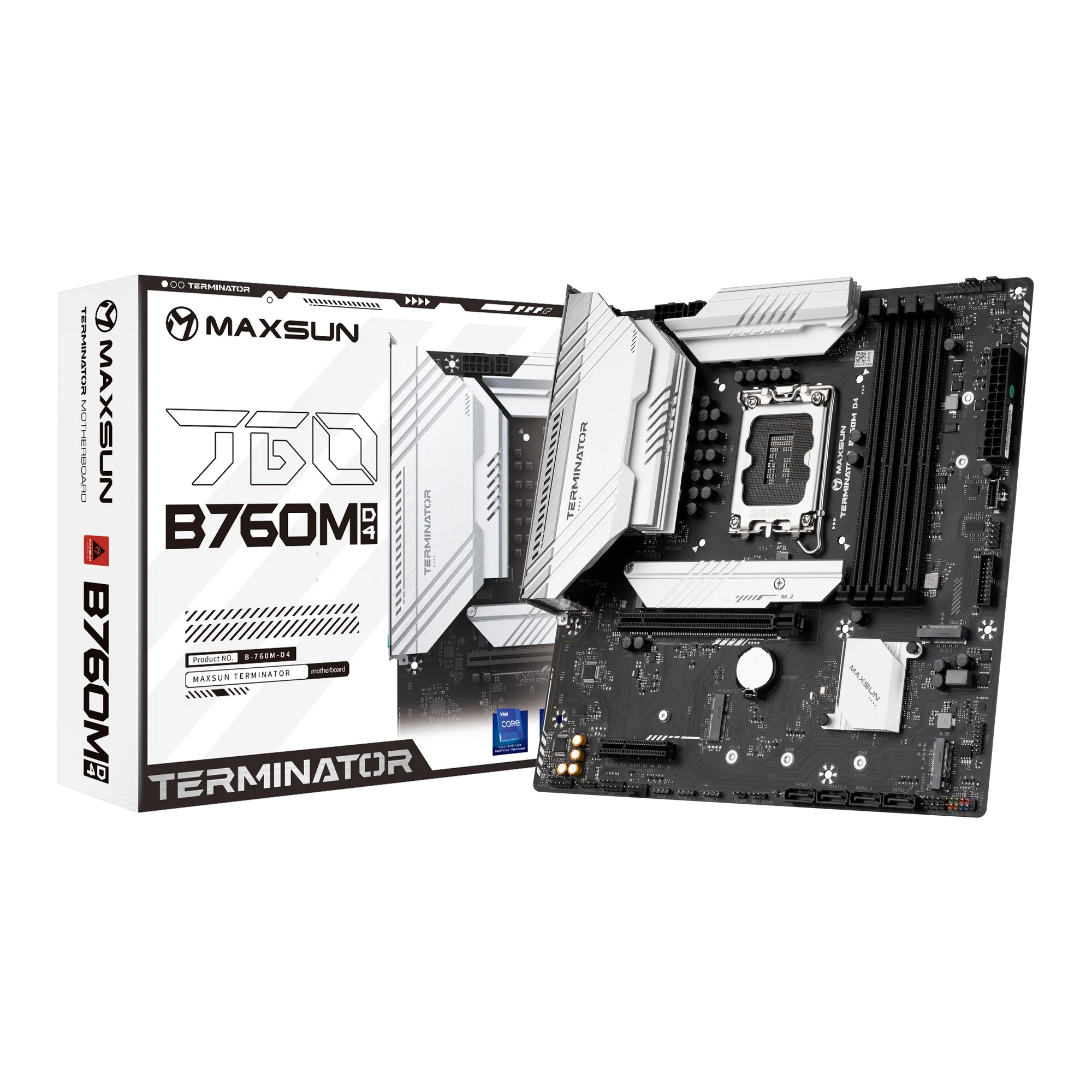 Terminator B760M LGA1700 DDR4 5333 Mhz HDMI mAtx Intel Anakart