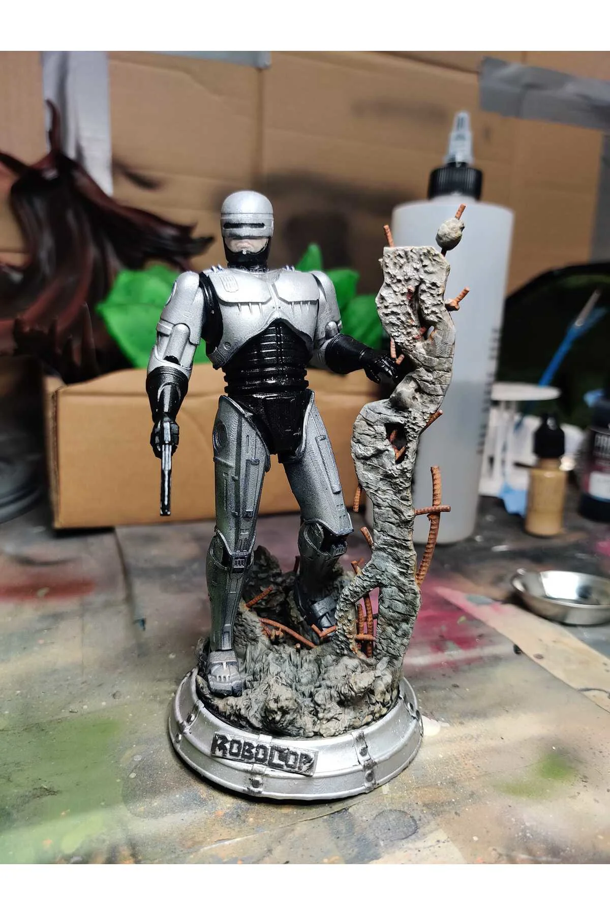 Terminatör Robocop Figürü Büyük Boy 25cm
