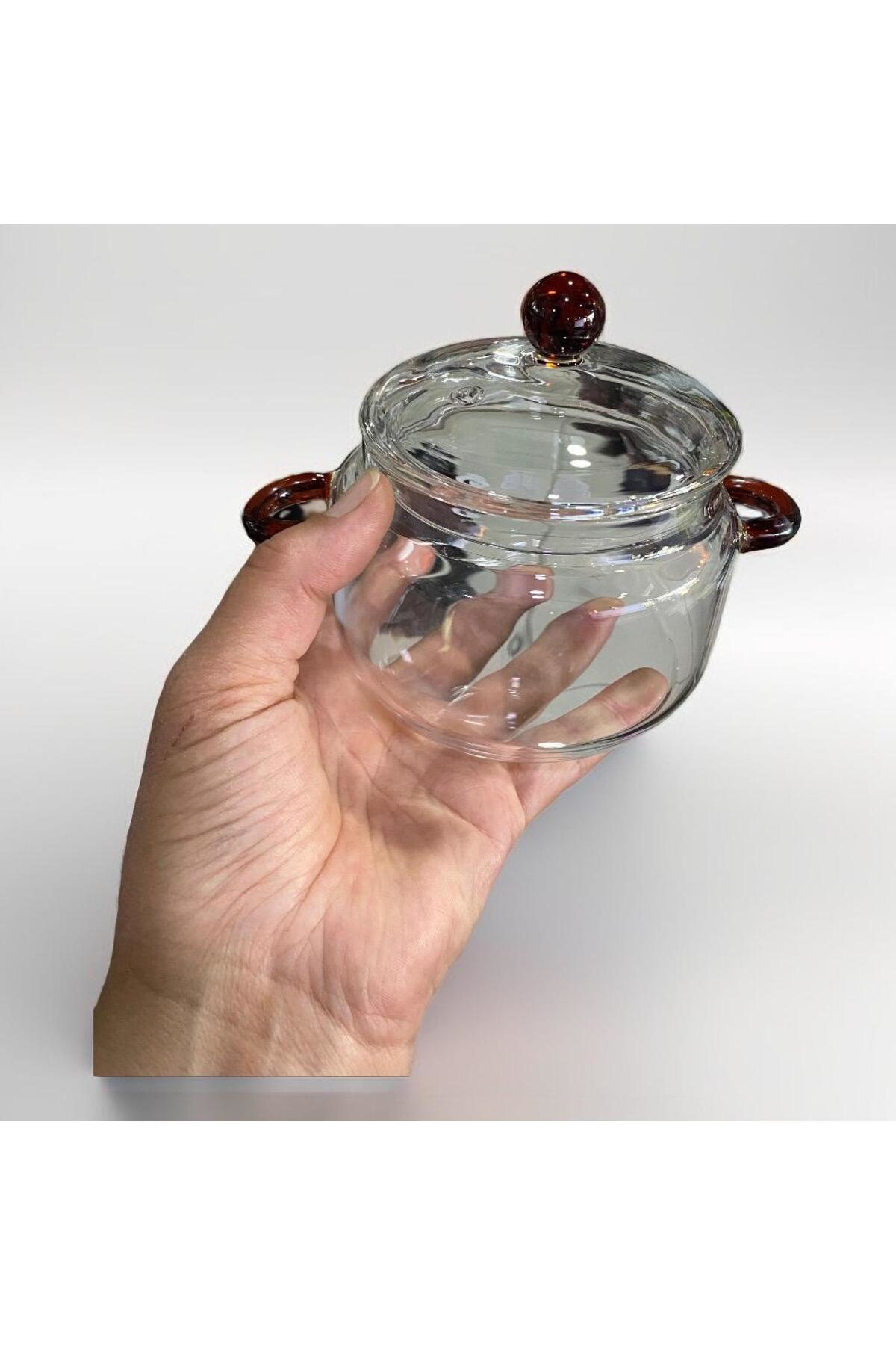 Elif Aksesuar Termisil 300Ml Cam Tencere