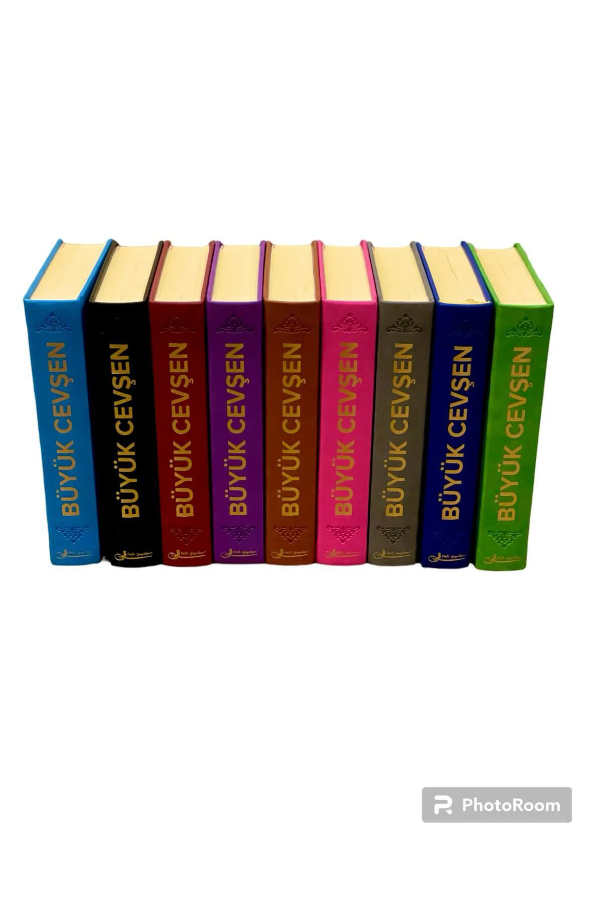 TERMO DERİ BÜYÜK CEVŞEN ARAPÇA MEALLİ VE TÜRKE OKUNUŞLU 14-20 CM 