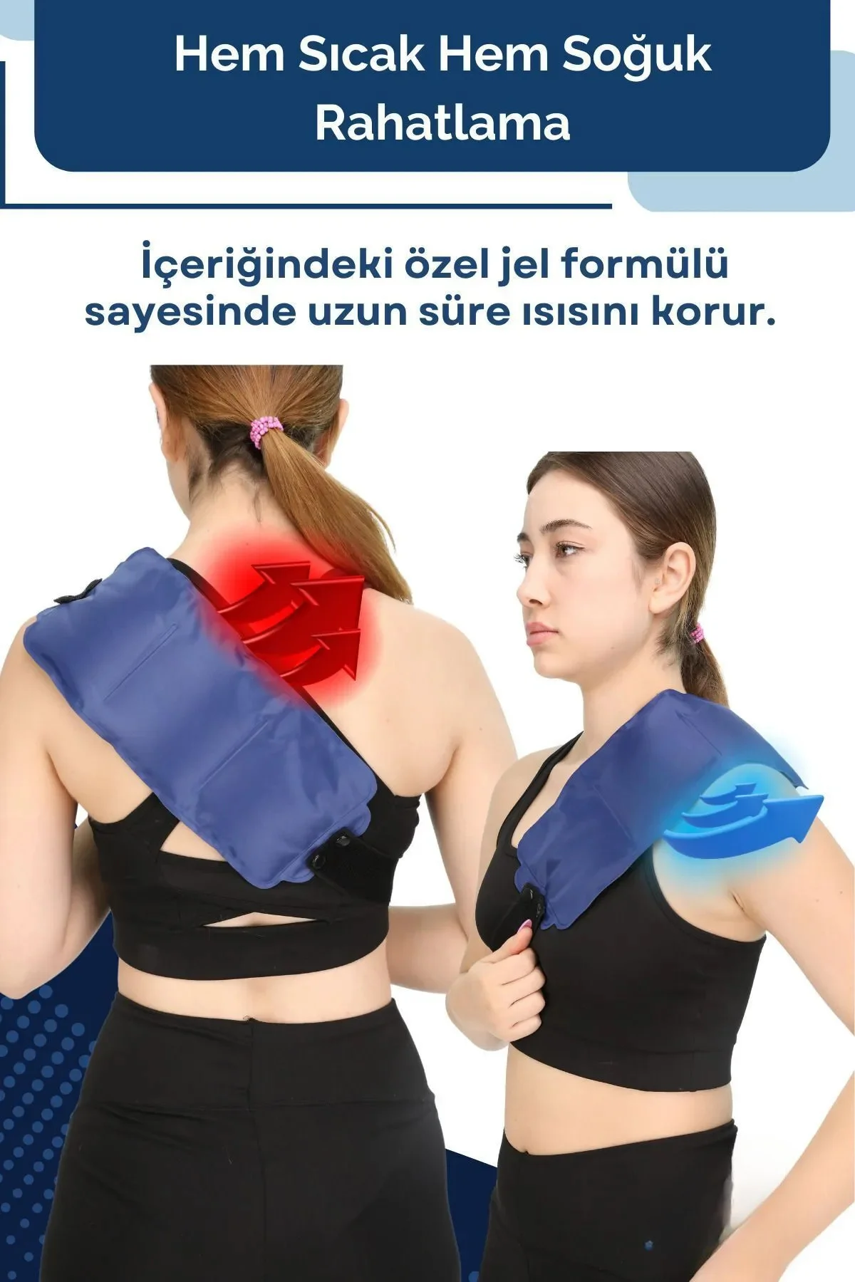TERMOJEL BEL-OMUZ-SIRT SICAK-SOĞUK KOMPRES 14X35 CM
