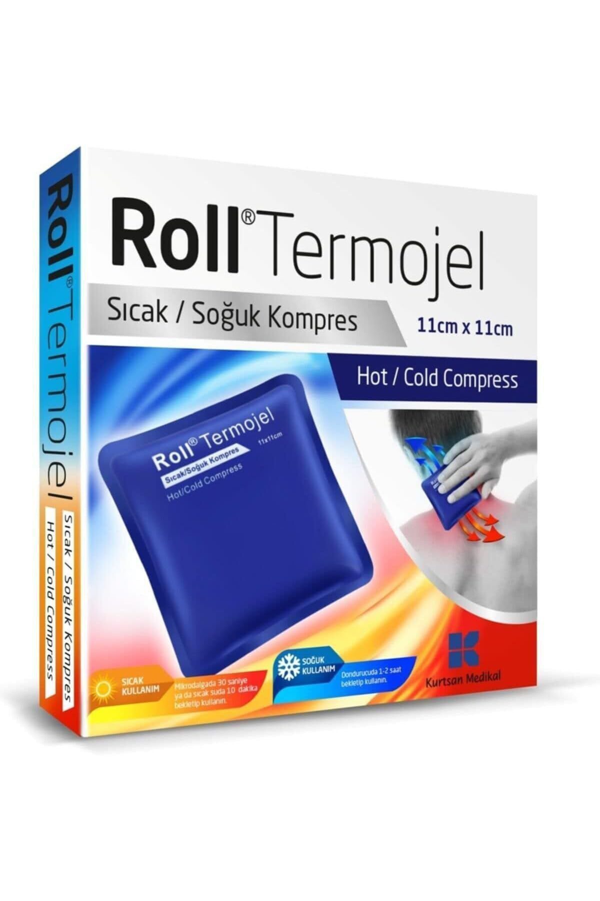 Roll Termojel Sıcak & Soğuk Kompres 11Cm X 11Cm - 2 Paket