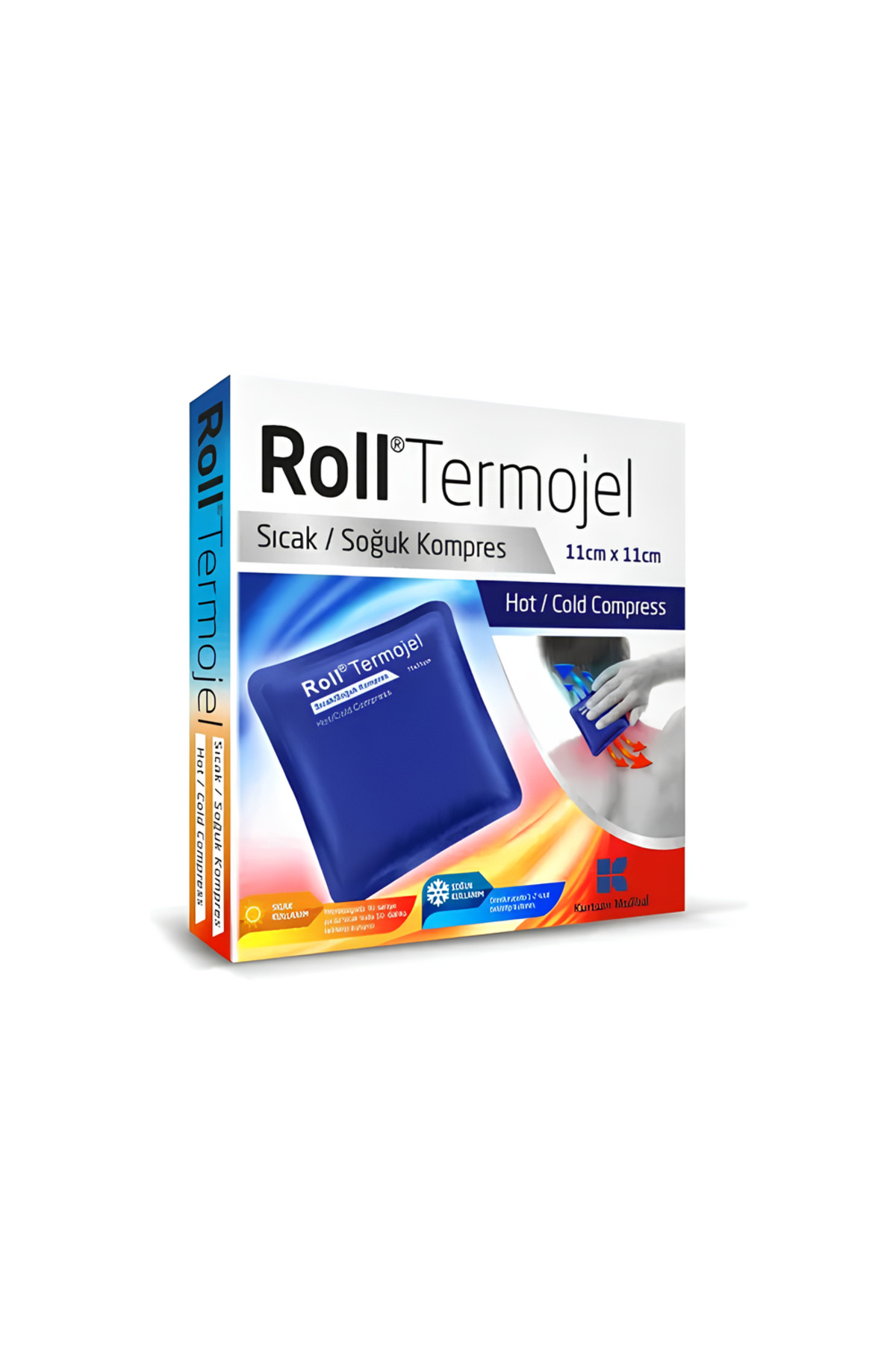 Roll Termojel Sıcak & Soğuk Kompres 11Cm X 11Cm