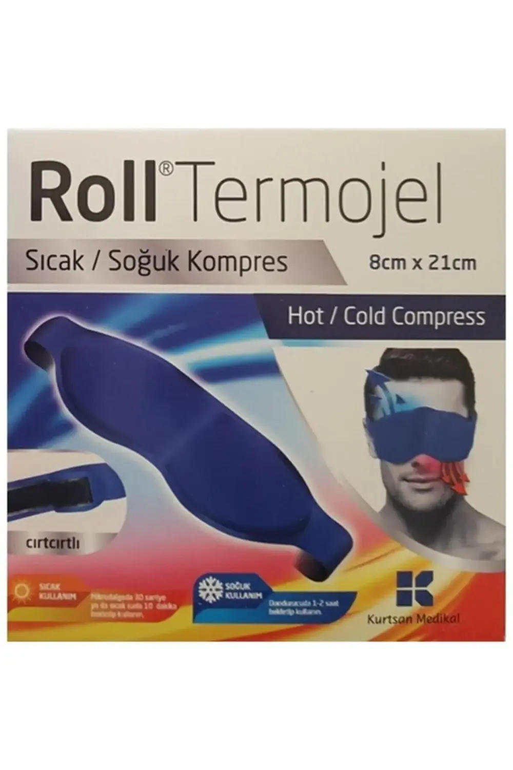 Termojel Sıcak & Soğuk Kompres 8cm X 21cm