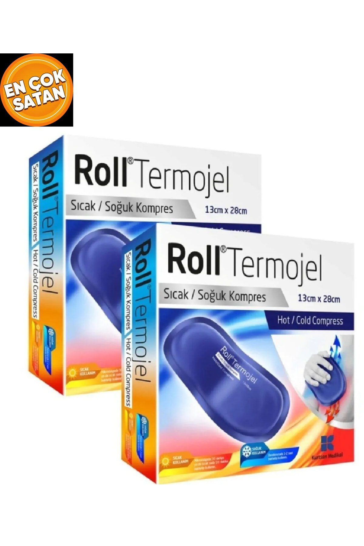 Termojel Sıcak Soğuk Kompres Jel 13x28 2'li Paket
