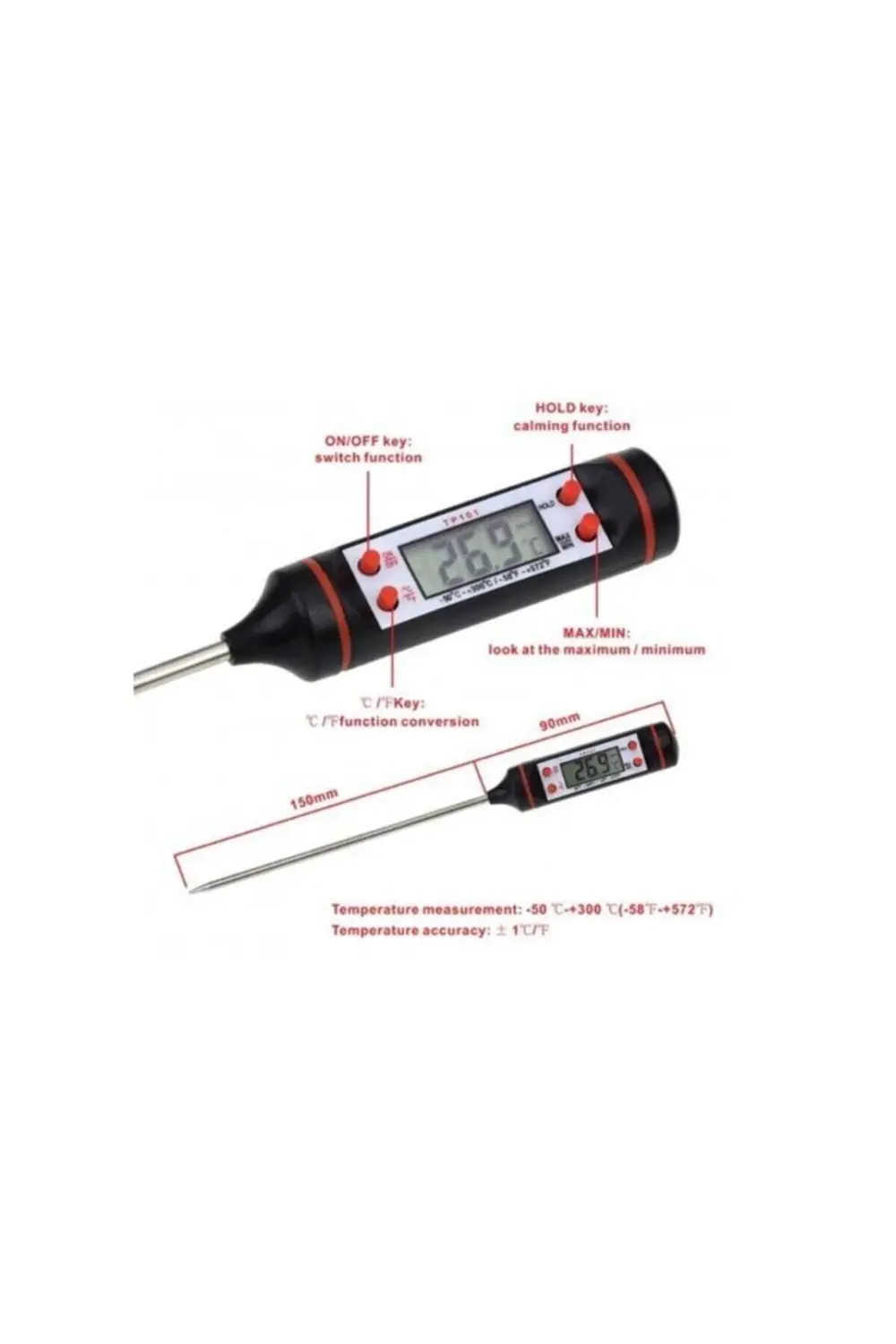 Termometre Dijital Otomatik