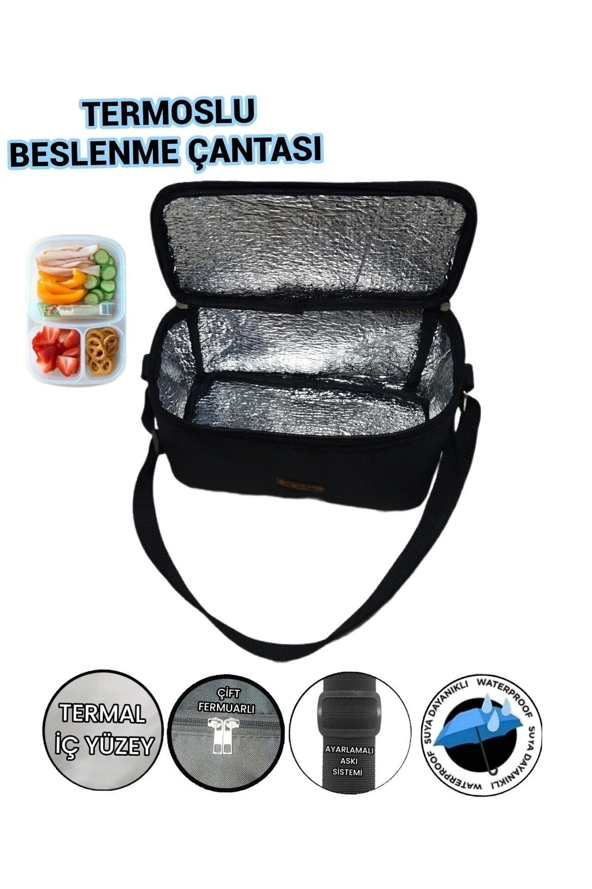 Termos Beslenme Ve Araç Içi Termal Çanta
