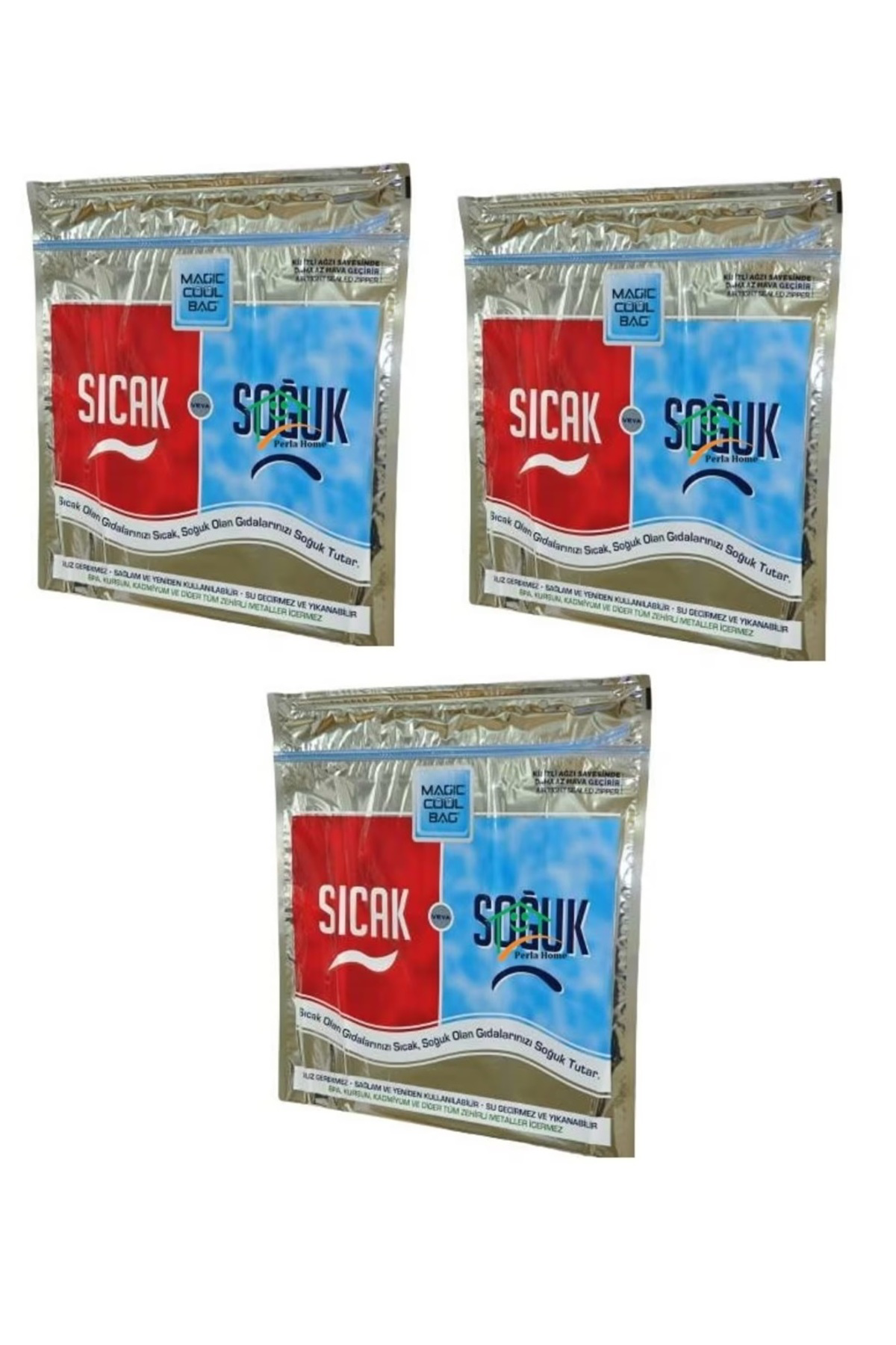 Elasya Hediyelik Termos Çanta - Piknik Çantasi - Dondurulmuş Gida Çantasi - Orta B