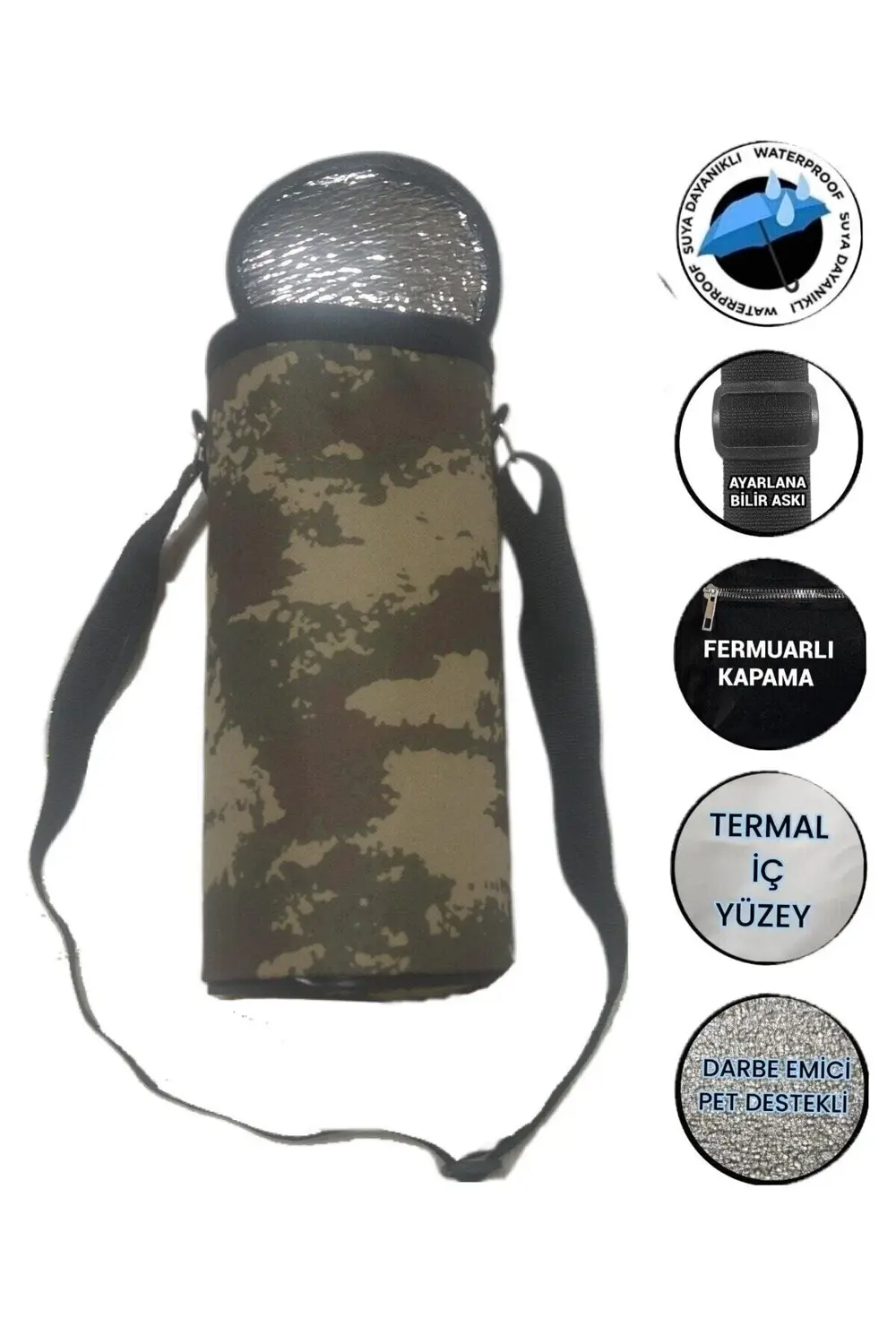 Termos Suluk Çantası Sıcak/soğuk Kullanım Termal Çanta