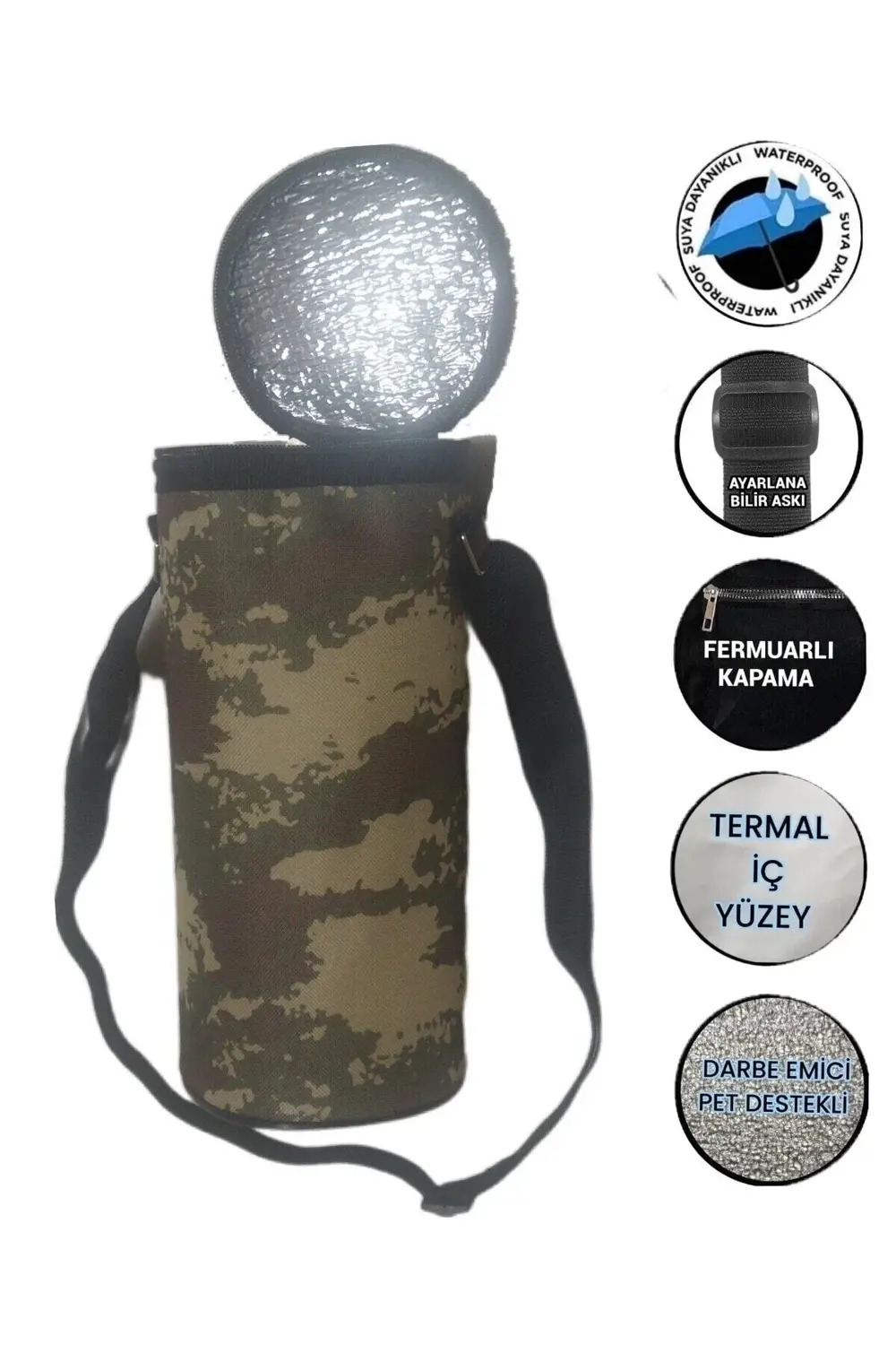 Termos Suluk Çantası Sıcak/soğuk Kullanım Termal Çanta