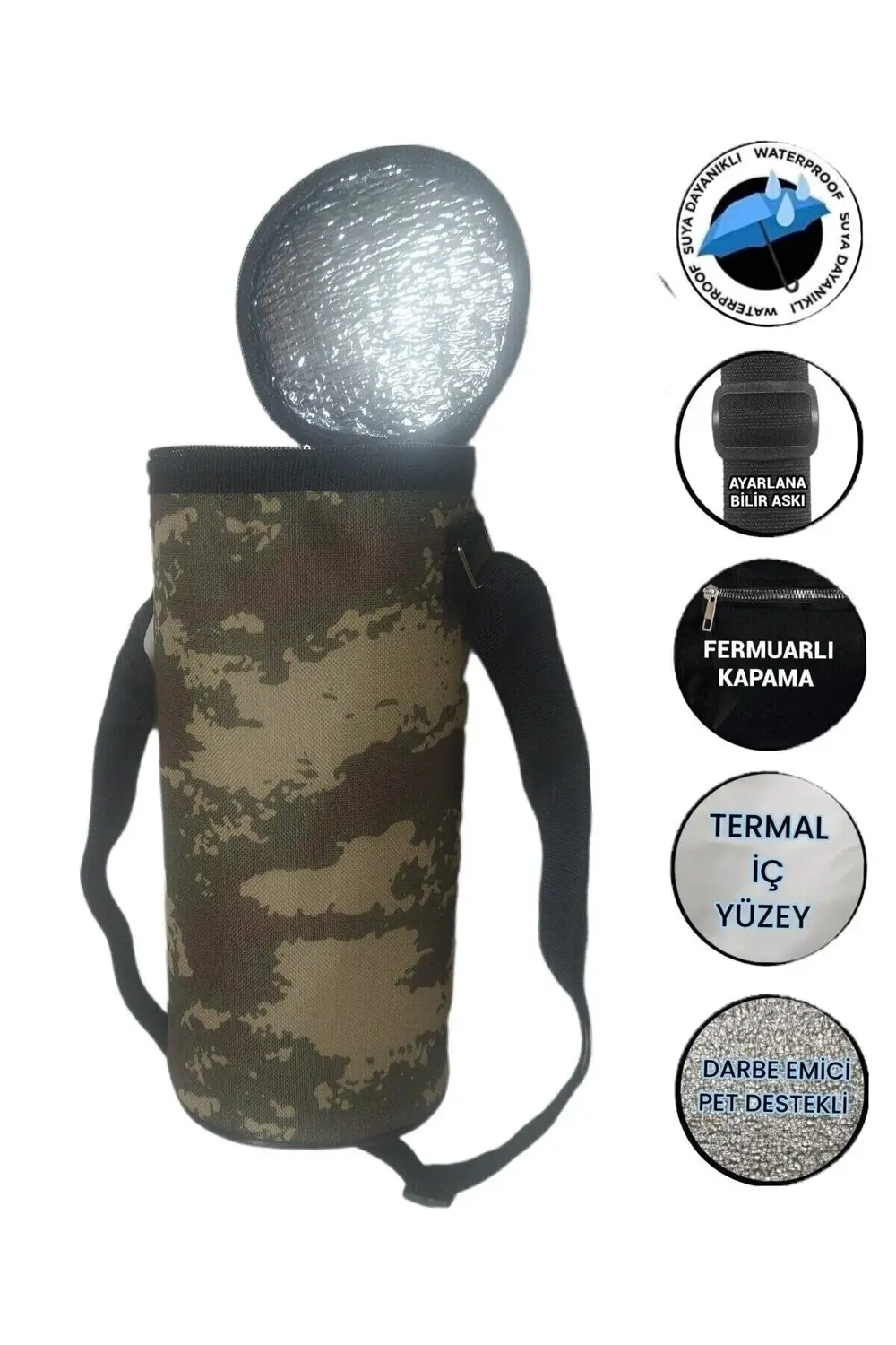 Termos Suluk Çantası Sıcak/soğuk Kullanım Termal Çanta