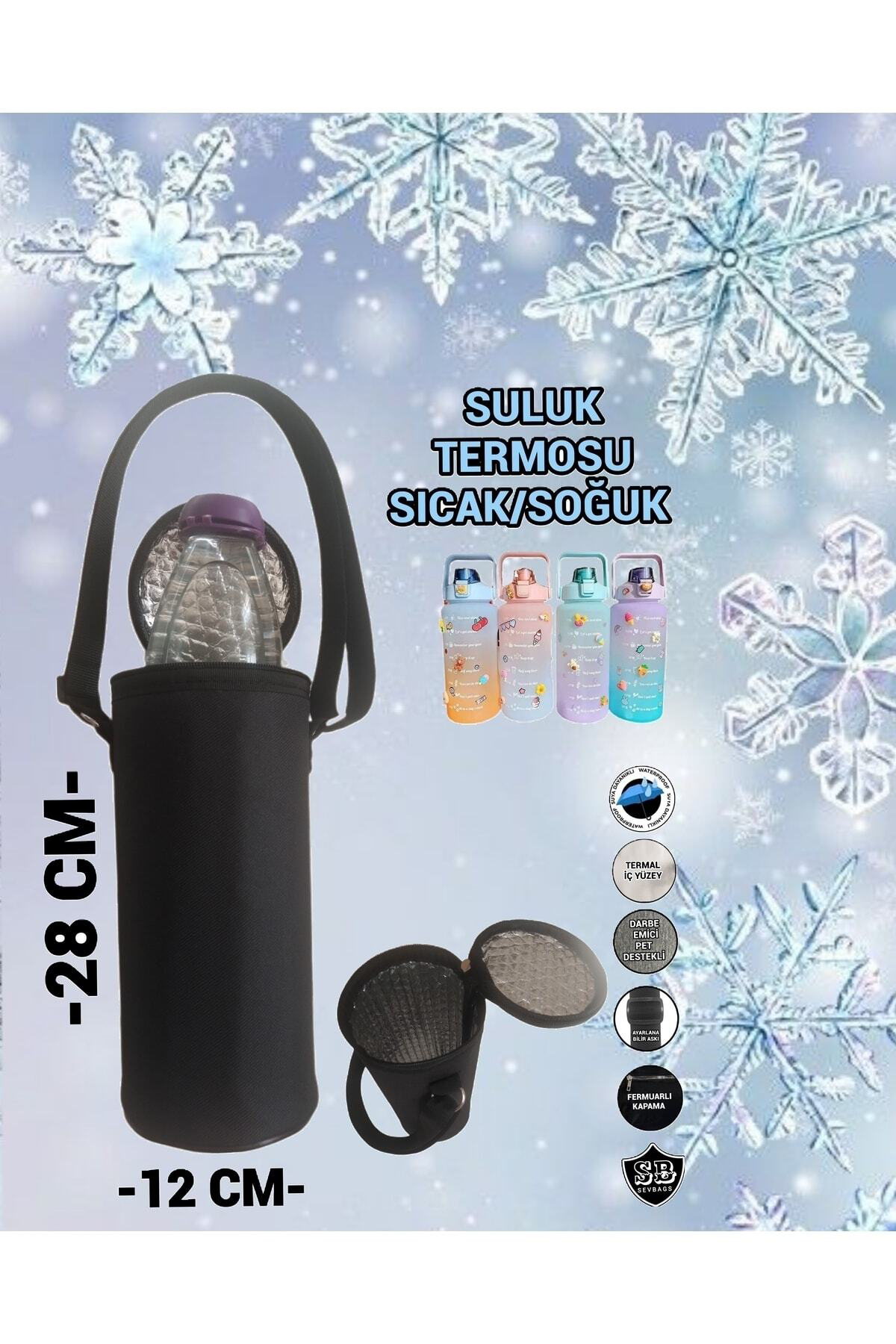 Sevbags Termos Suluk Çantası Sıcak/Soğuk Kullanım Termal Çanta