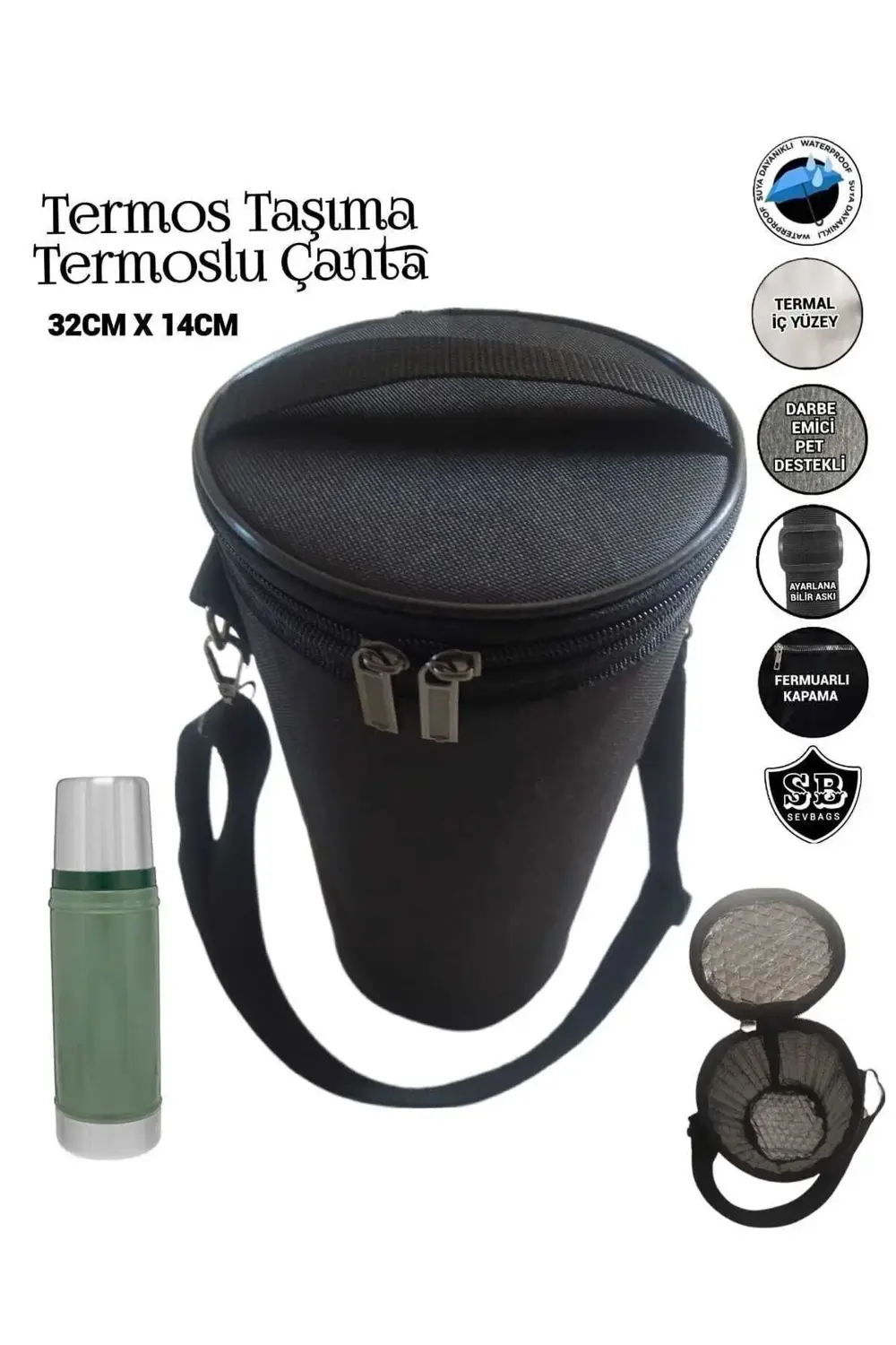termos taşıma çantası termoslu