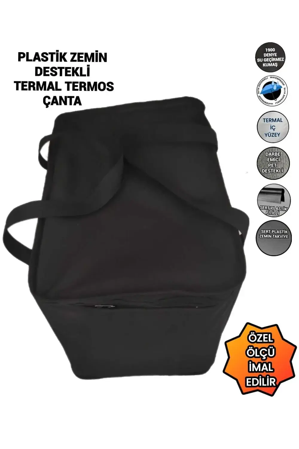 Termos Termal Plastik Zemin Destekli Termos Çanta 160 Litre