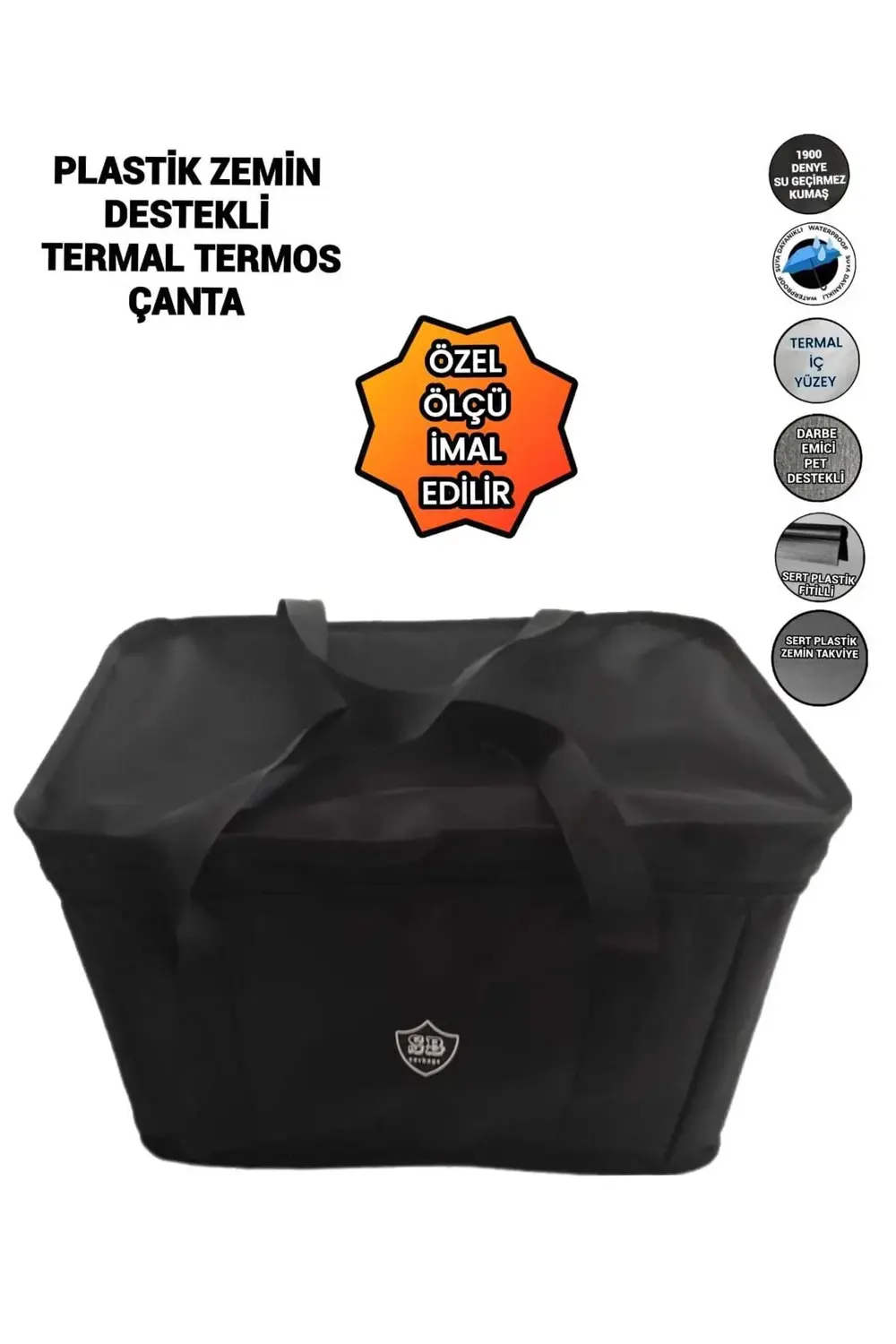 Termos Termal Plastik Zemin Destekli Termos Çanta 80 Litre