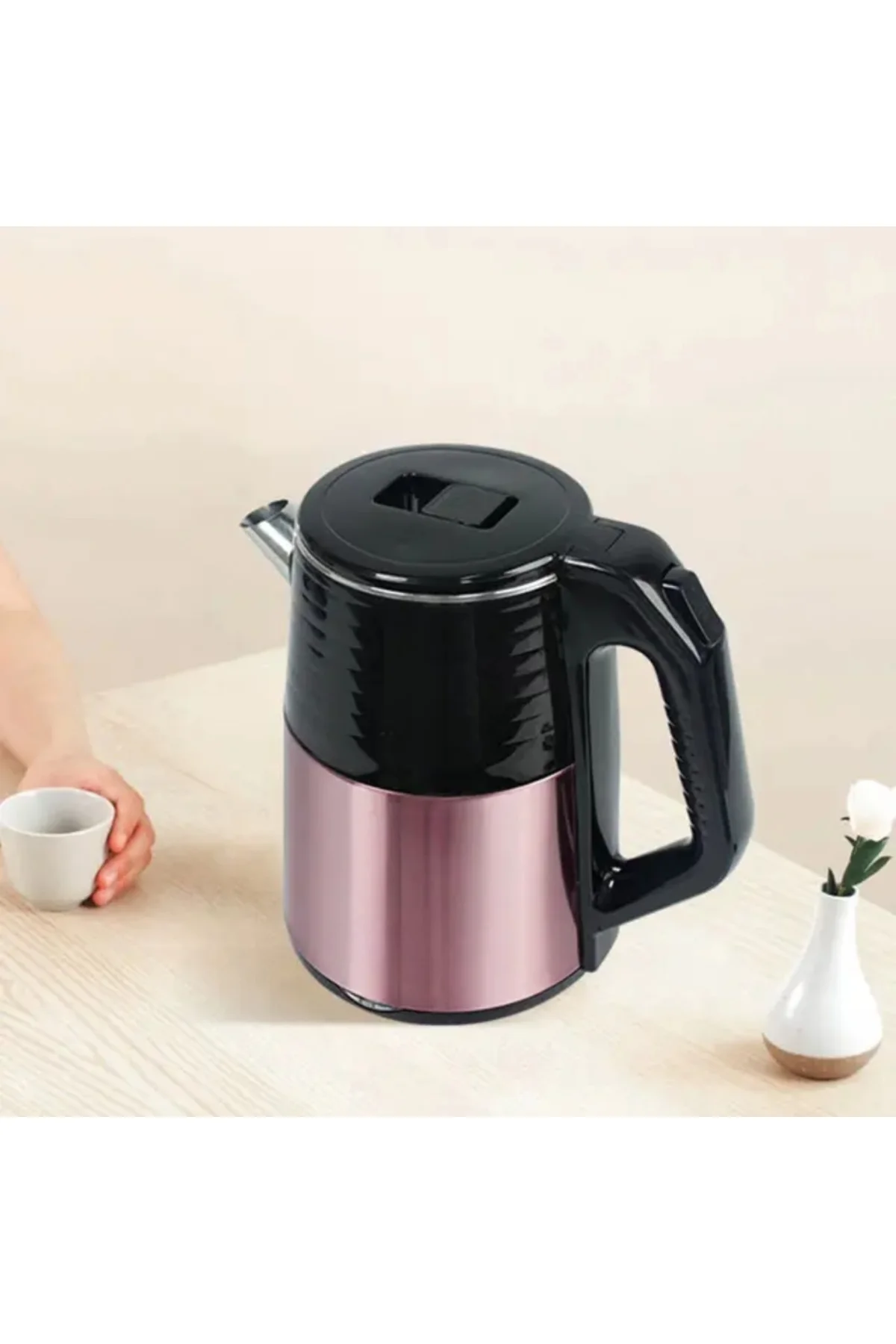 Termoslu Termo 2,5 Litre Elektrikli 2000 Watt Kettle Termoslu Termo 2,5 Litre Elektrikli 2000 Watt Kettle