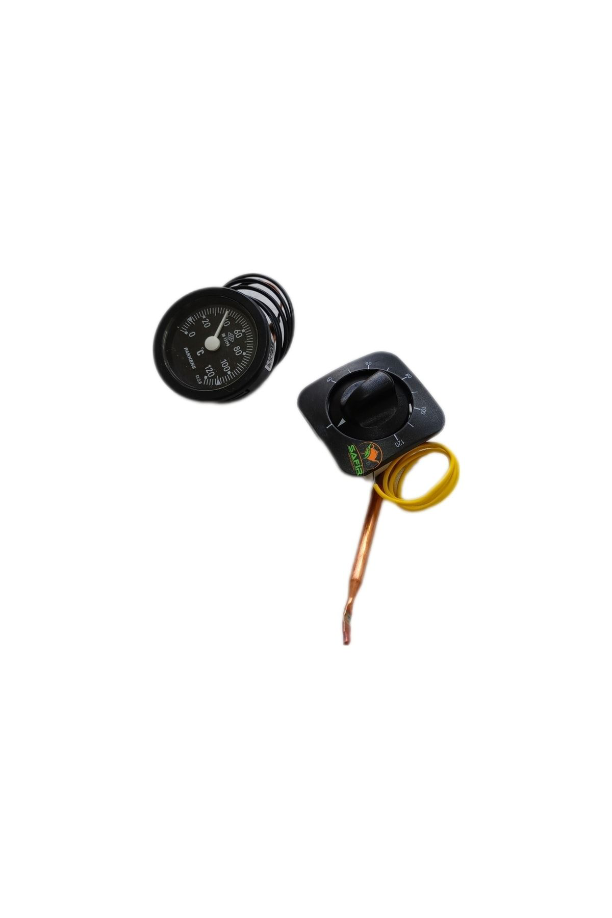 Termostat ve Termometre Tam set A++ Çay ocağı Termostatı ve Çay M