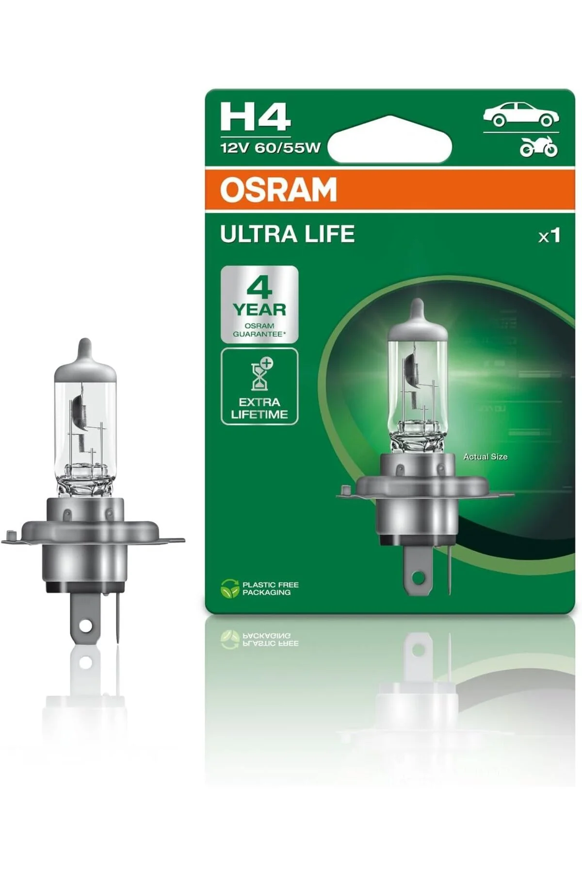 Terra Organik Ampul H4 60/55W 12V P43T10Xbli1Qr2 Blister Ultralife OSR 64193ULT-1BL Terra Organik 10 Terra Organik Ampul H4 60/55W 12V P43T10Xbli1Qr2 Blister Ultralife OSR 64193ULT-1BL Terra Organik 10 - Görsel 2