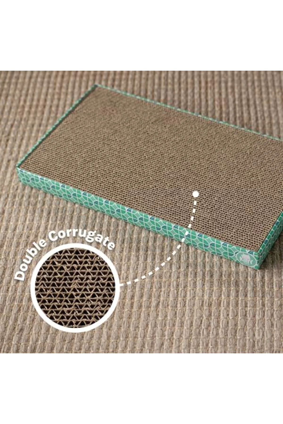 Terra Organik City XL geniş oluklu mukavva Rosewood Pet Products 