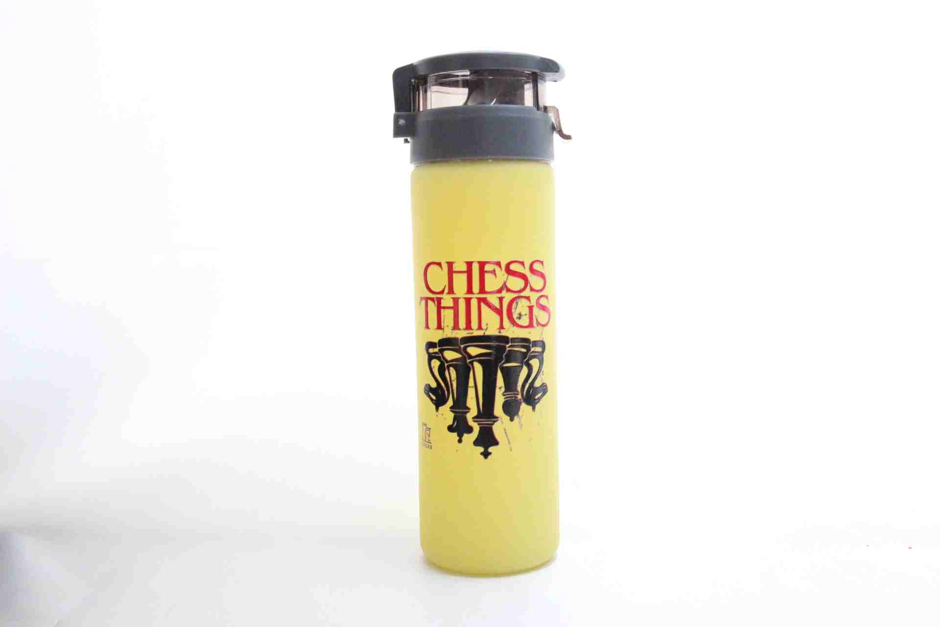 İhtiyaçavm Ters Satranç Temalı Hediye Seti Cam Suluk Ve Kupa Bardak Hediye Kutusu