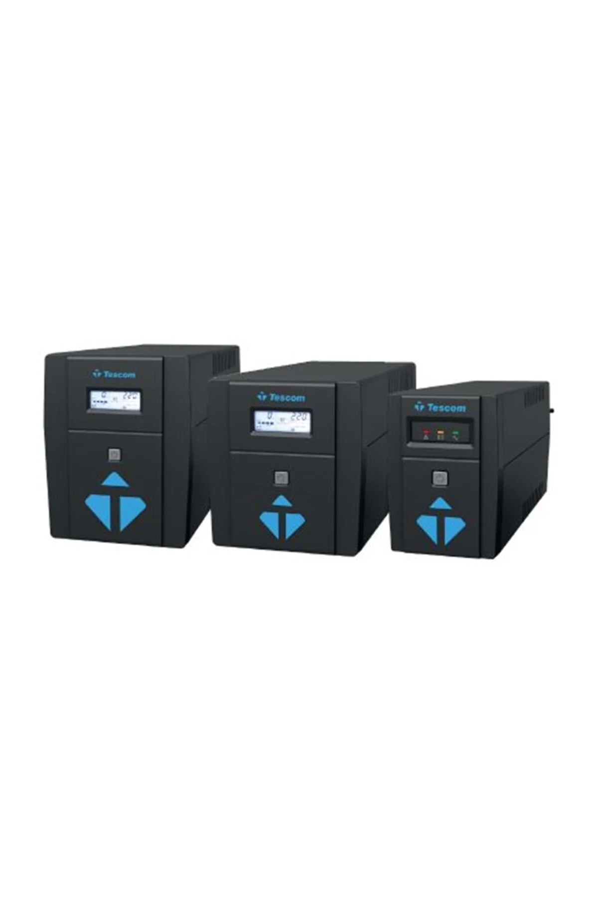 Tescom Leoap 1500Va 1F/1F (2X9Ah) 5/10Dk Lcd Line Interaktif Ups