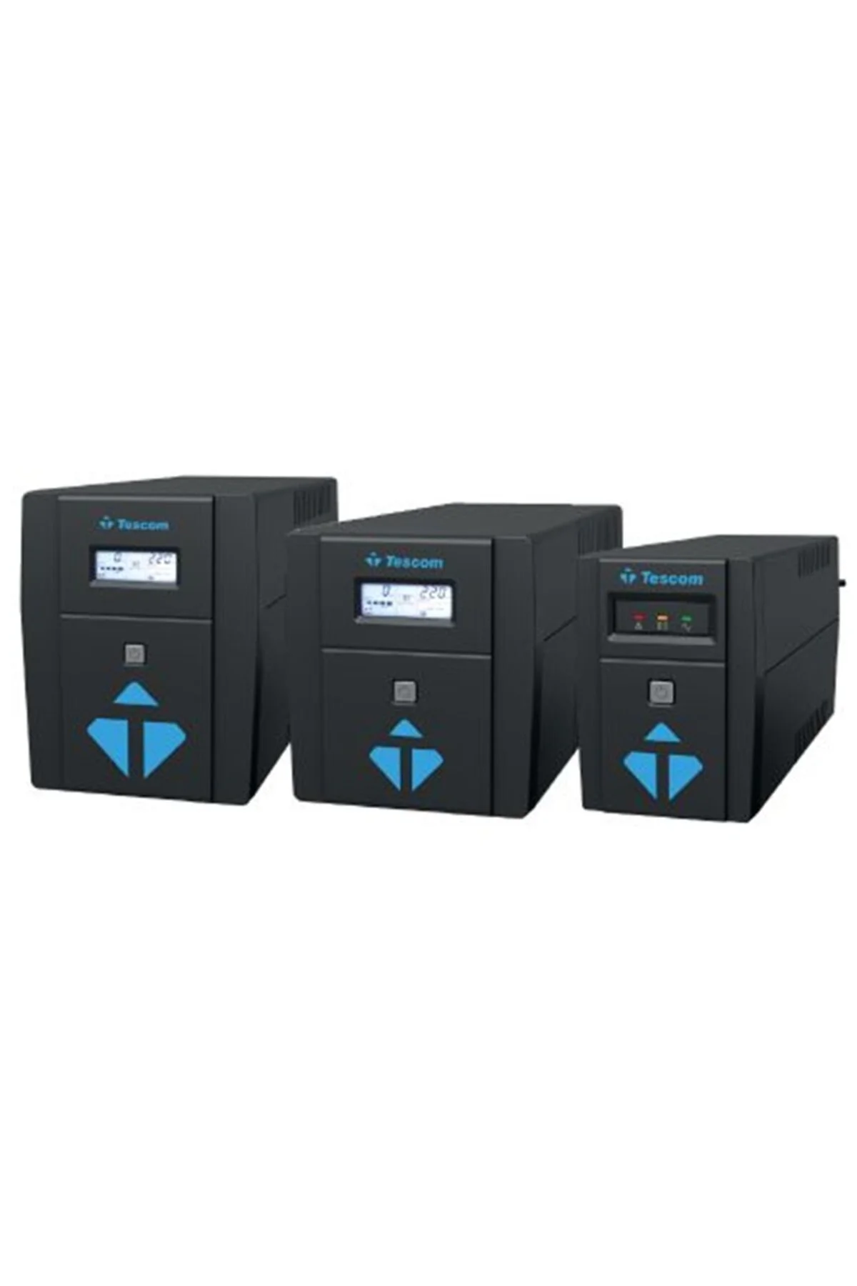 Tescom Leoap 2000Va 1F/1F (2X9Ah) 4/8Dk Lcd Line Interaktif Ups