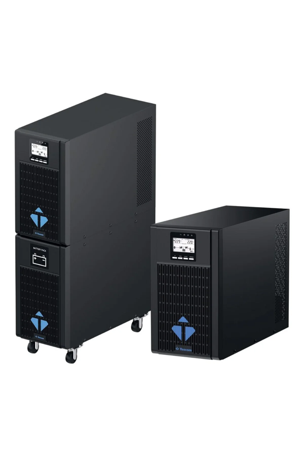 Tescom Neoline 10Kva 1F/1F (16X9Ah) 5/10Dk Lcd Online Ups