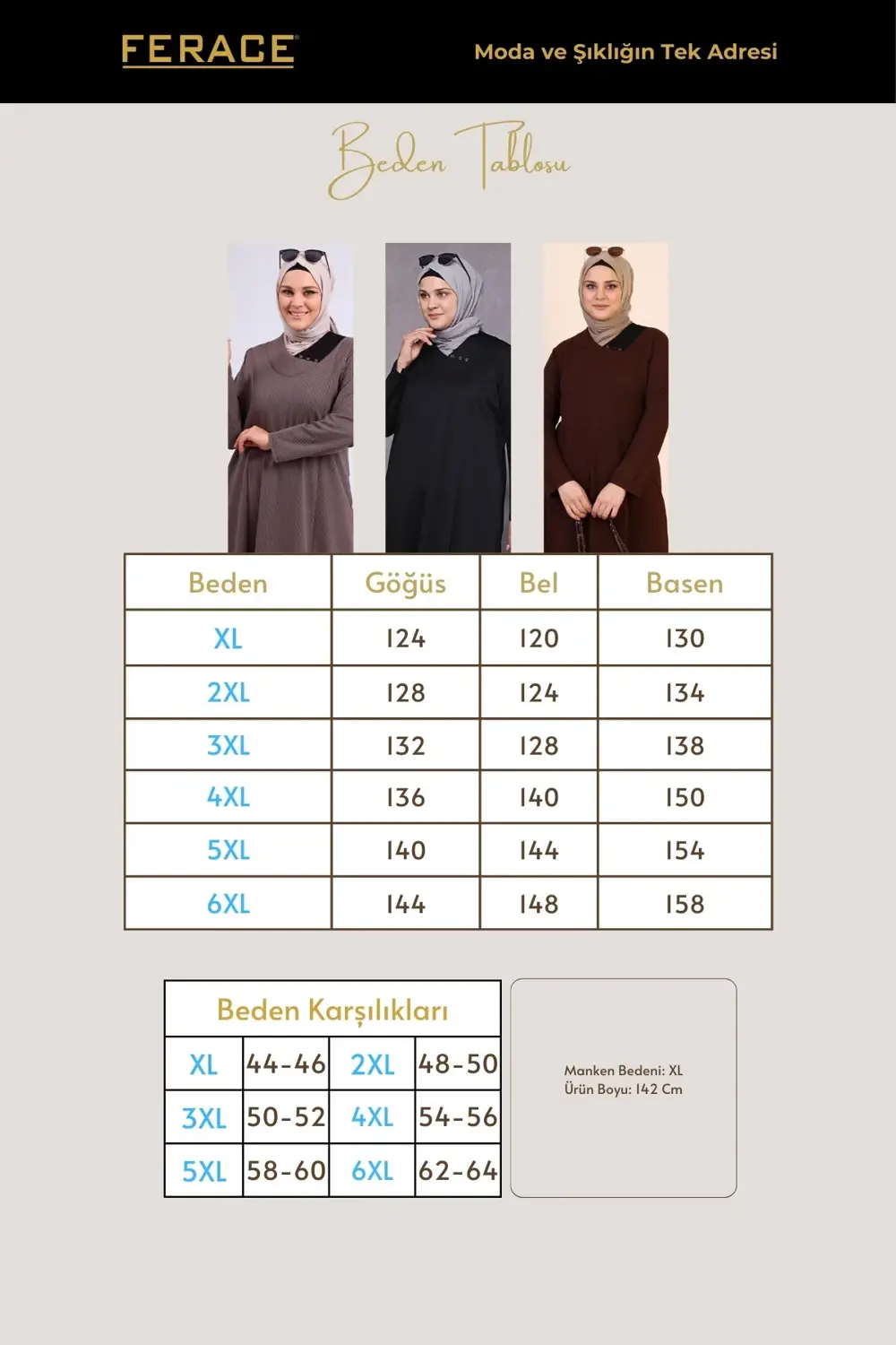 Tesettur Uzun Elbise Gunluk Kadin Buyuk Beden Petek Kumas Jakar A