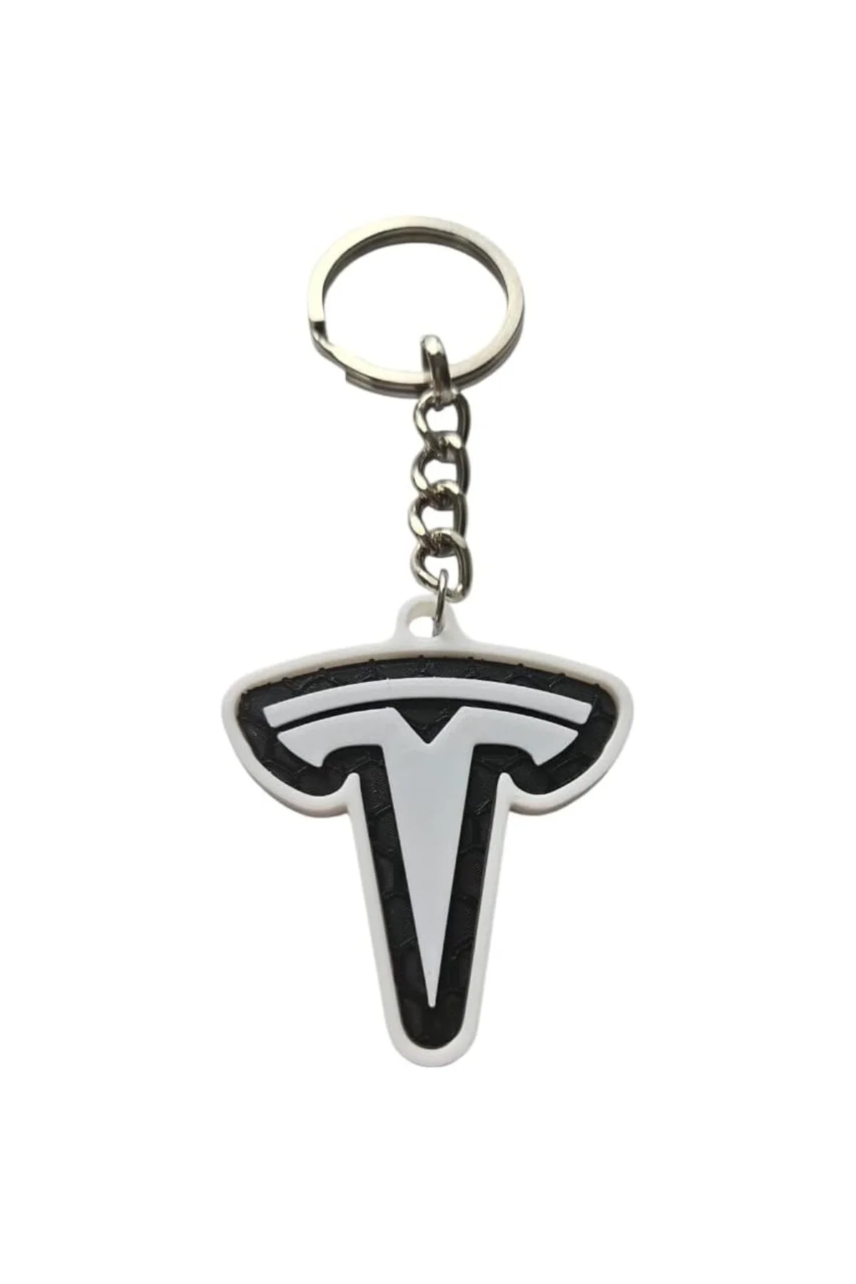 Tesla 3D Baskı Logolu Anahtarlık