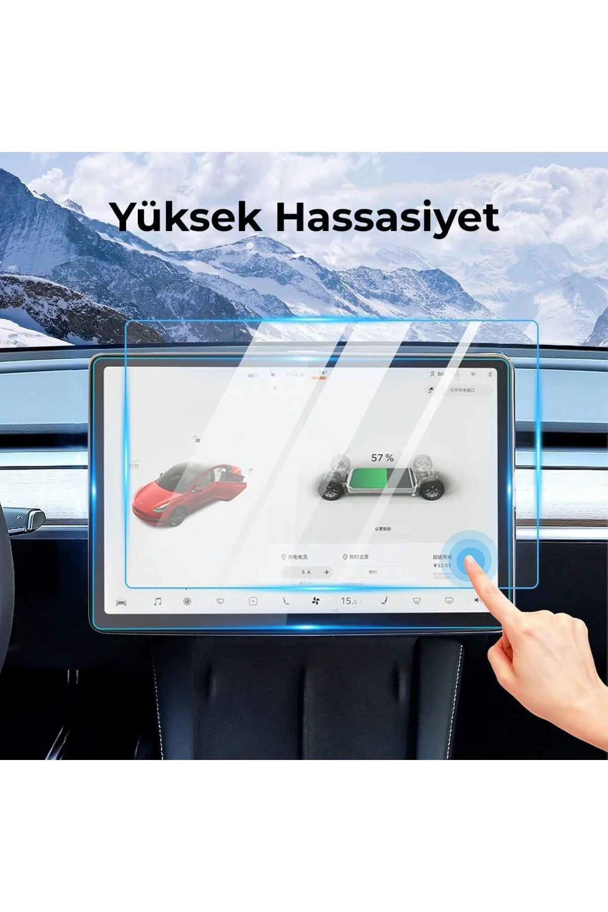 Tesla Model 3 (2024/2025/2026) ve Model Y (2024/2025), Model Y Standard 2026 15.4" Multime