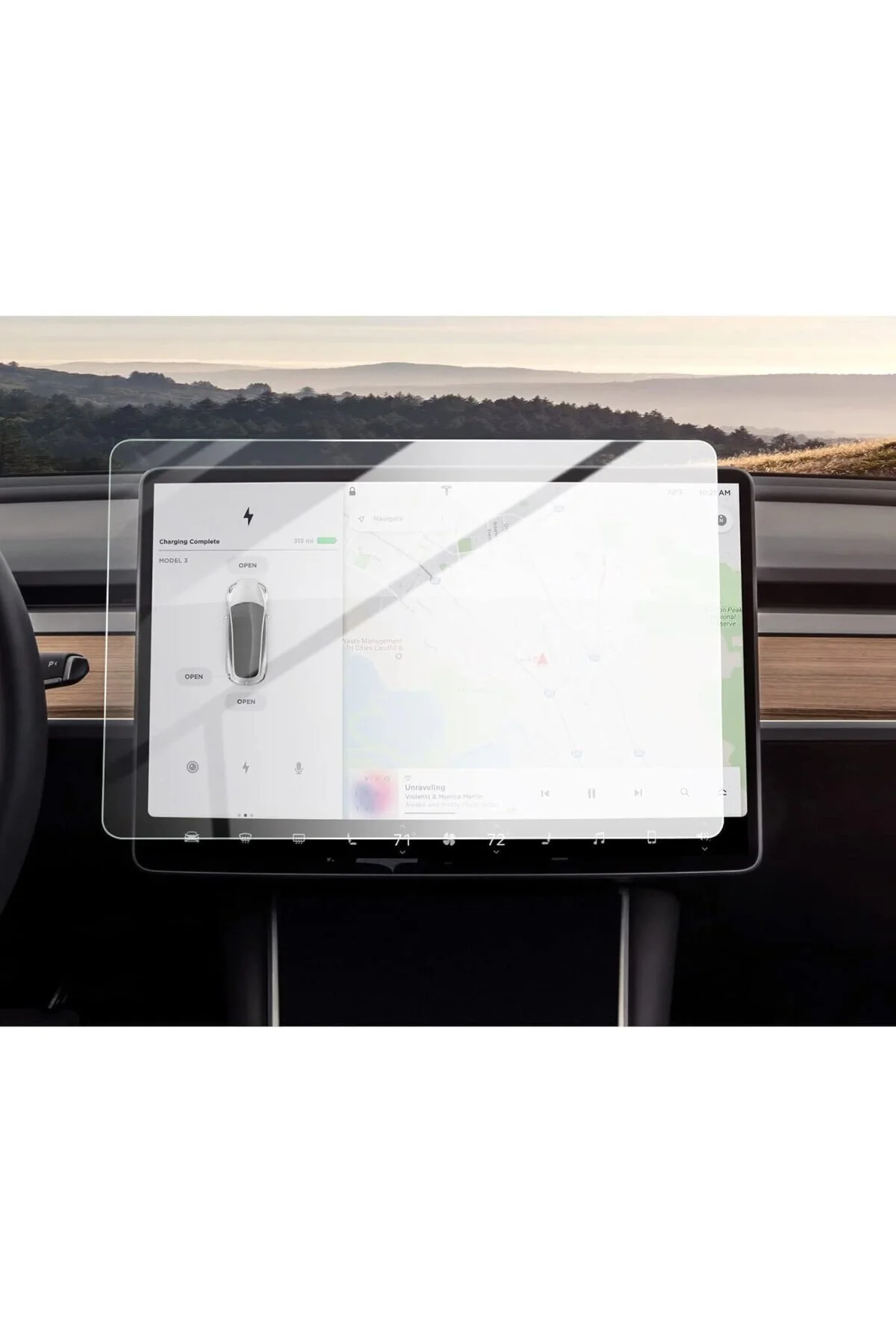 Tesla Model 3 (2024/2025/2026) ve Model Y (2024/2025), Model Y Standard 2026 15.4" Multime