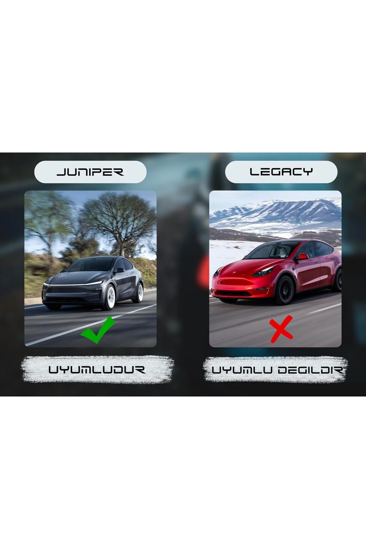 Tesla Model Y 2025+ Juniper Kol Dayama Gizli Eşya Gözü – ABS Malzeme, Gizli Depolama