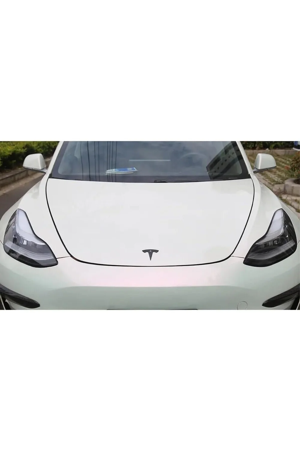 Tesla Model Y ile Uyumlu T Logosu (Ön Kaput + Arka Bagaj + Direksiyon Simit) Parlak Karbon Tesla Model Y ile Uyumlu T Logosu (Ön Kaput + Arka Bagaj + Direksiyon Simit) Parlak Karbon