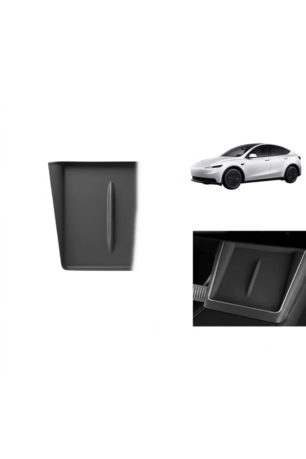Tesla Model Y Juniper 2025+ Uyumlu Ön Konsol Kablosuz Şarj Pedi Kaymaz Silikon Matı 1 Adet Siyah Tesla Model Y Juniper 2025+ Uyumlu Ön Konsol Kablosuz Şarj Pedi Kaymaz Silikon Matı 1 Adet Siyah