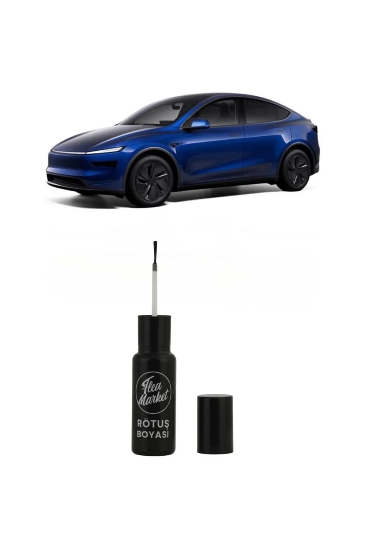 TESLA PPSB Deep Blue Metalic Oto rötuş Boyası 25ml Fırçalı Şişe Set