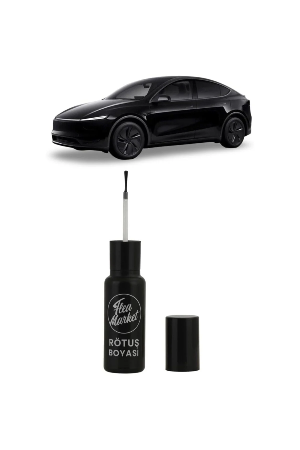 TESLA Solid Black PBSB Rötuş Boyası 25ml Fırçalı Şişe Set