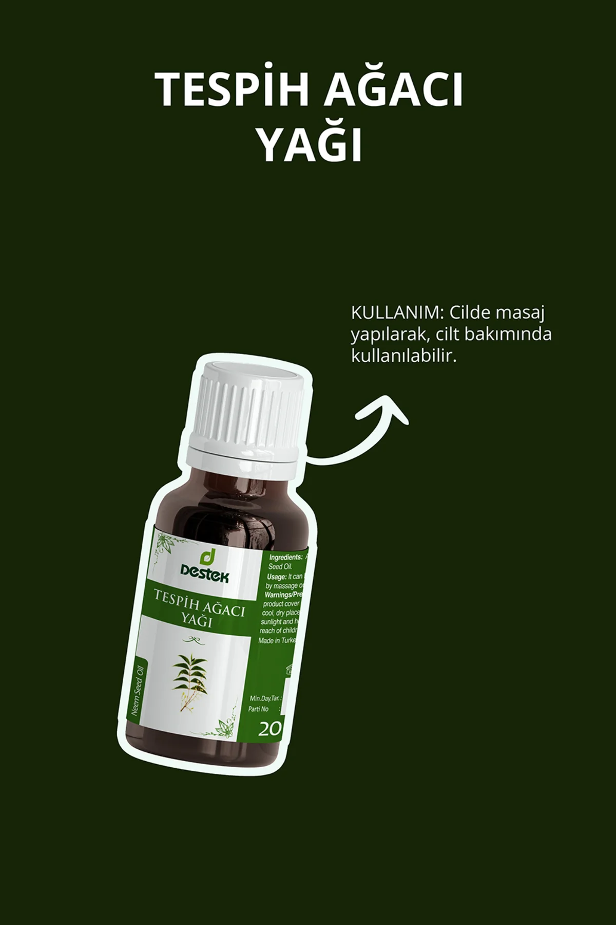Tespih Ağacı Yağı 20 ml