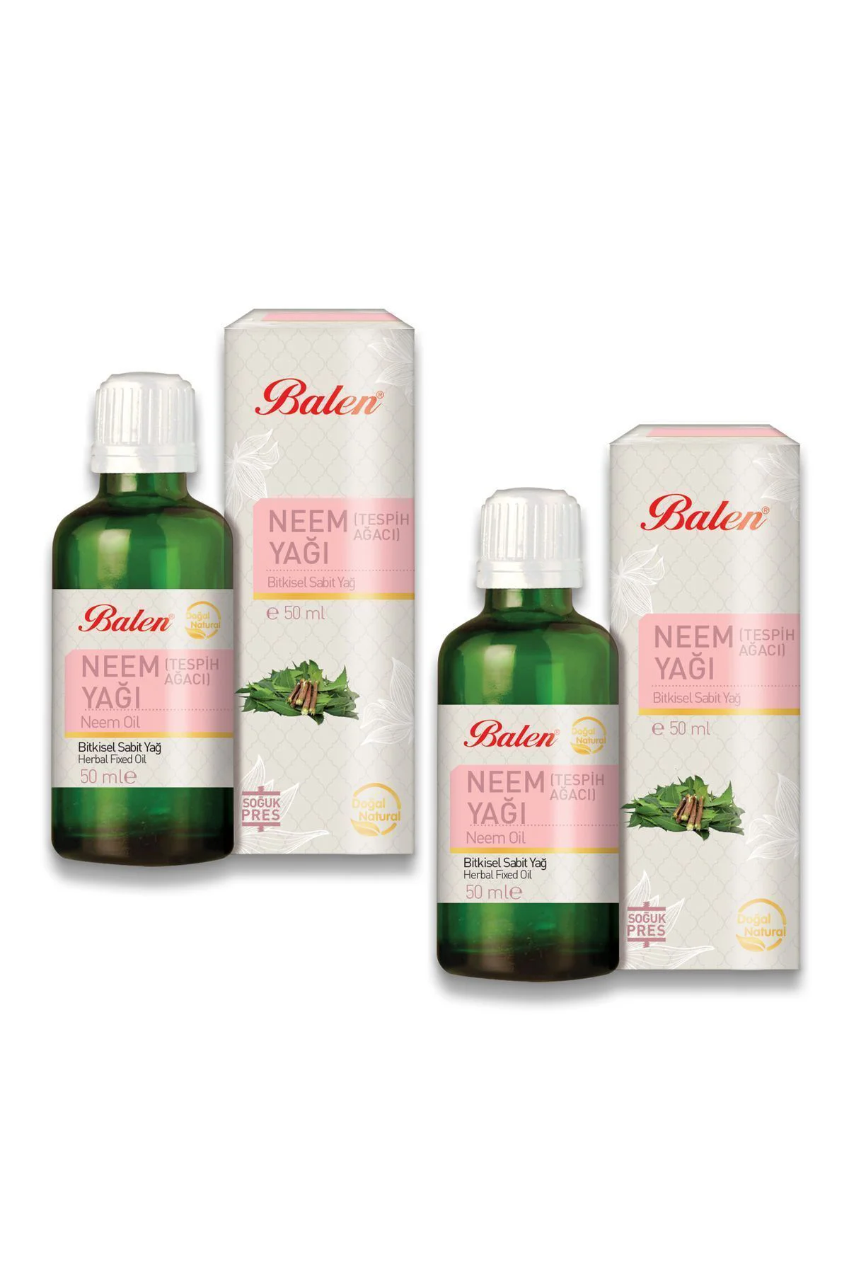 Tespih Ağacı Yağı Neem Yağı 50 ml X 2 Adet
