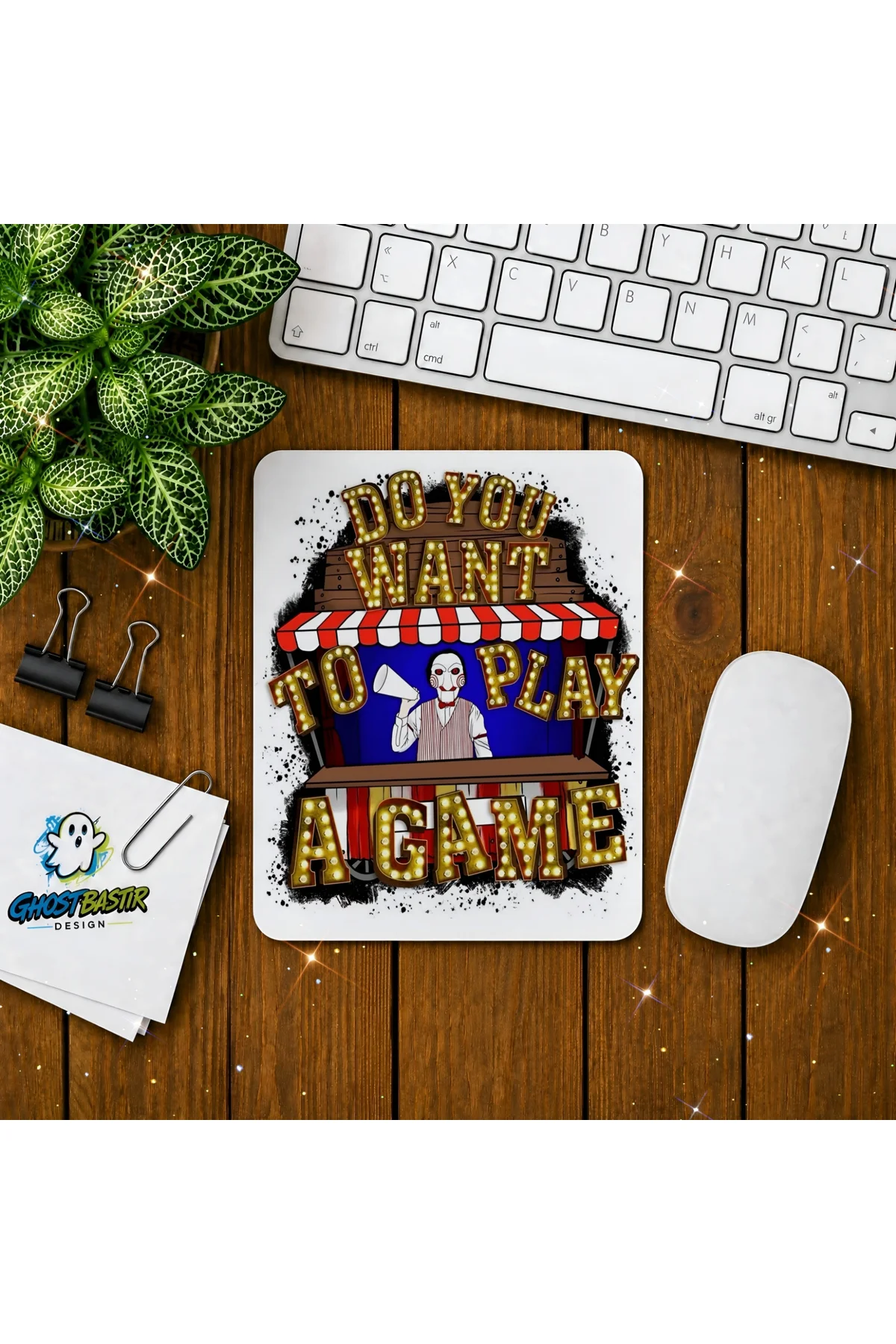 Testere Baskılı Oyuncu Mousepad 0310