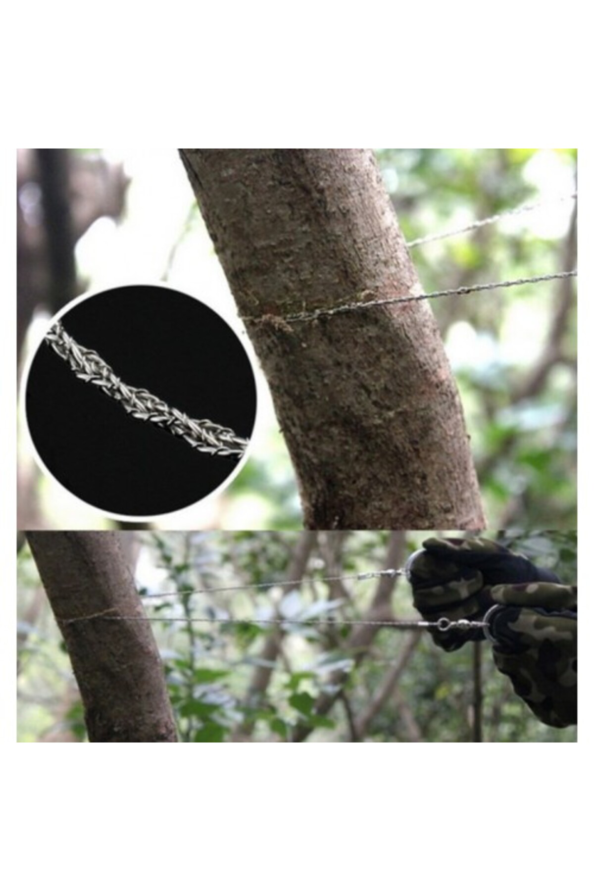 Testere - Cep Tipi Tel Testere Ahşap Testeresi Budama Bıçkı (4324