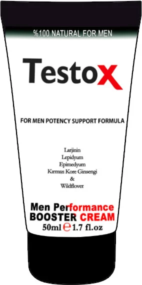 Testox Extra Boost Cream 50ML - Erkeklere Özel Katılaştırıcı Krem