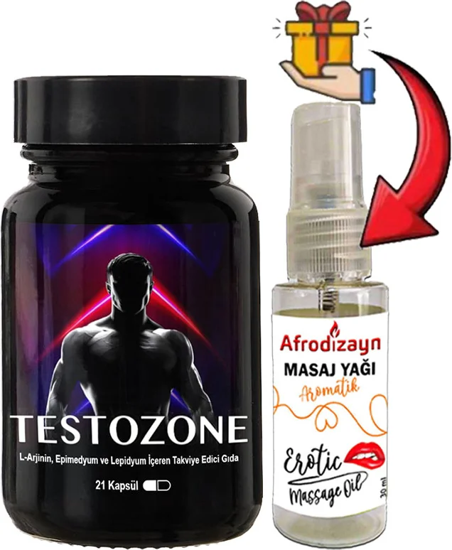 Testozone Erkek Formülü - L-Argininli Lepidyumlu Afrodizyak Masaj Yağı | 21LI Formül Fiyatı, Yorumları ve Özellikleri