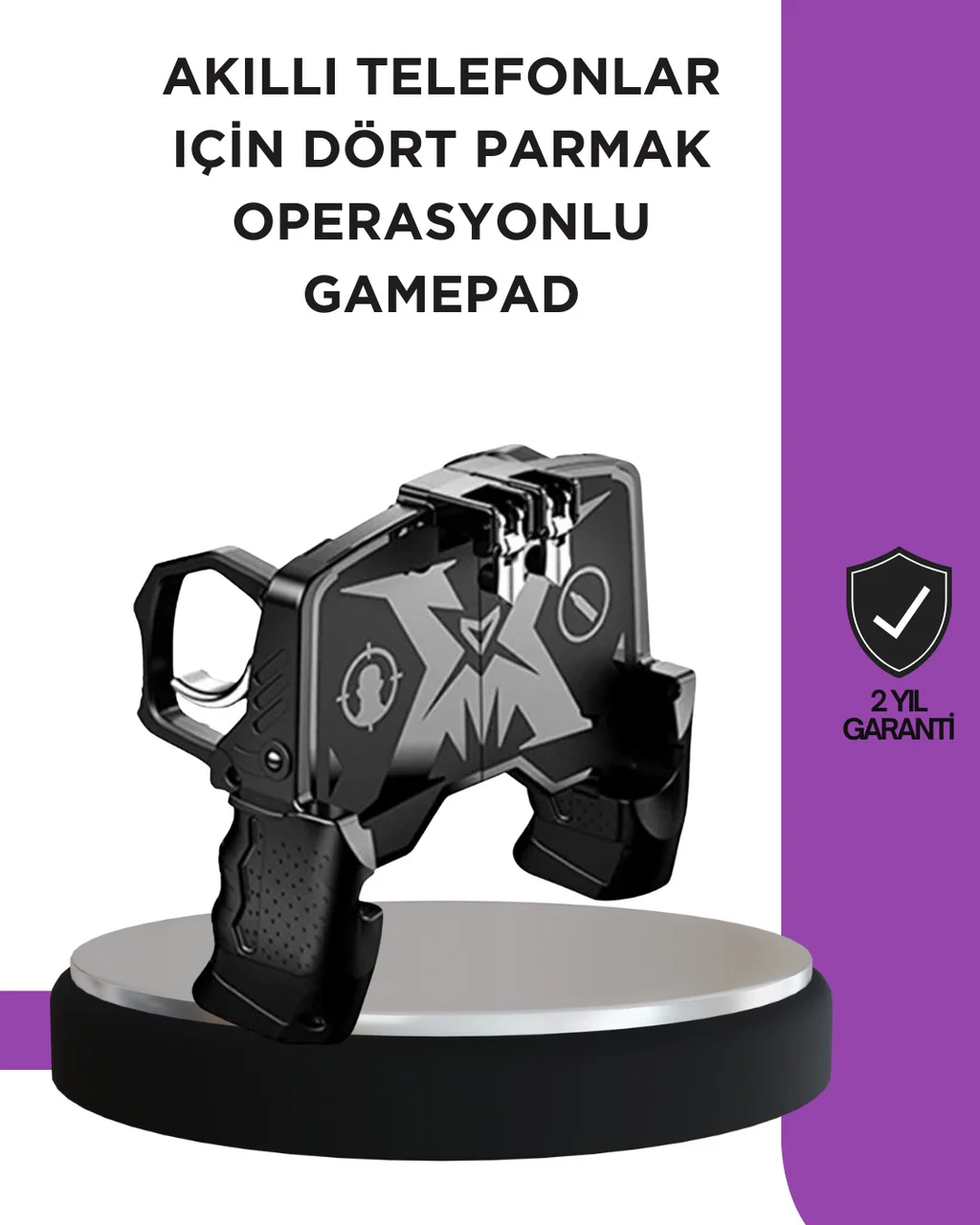 Tetikli Mobil Gamepad Ergonomik Kavramalı Oyun Aparatı - Lisinya