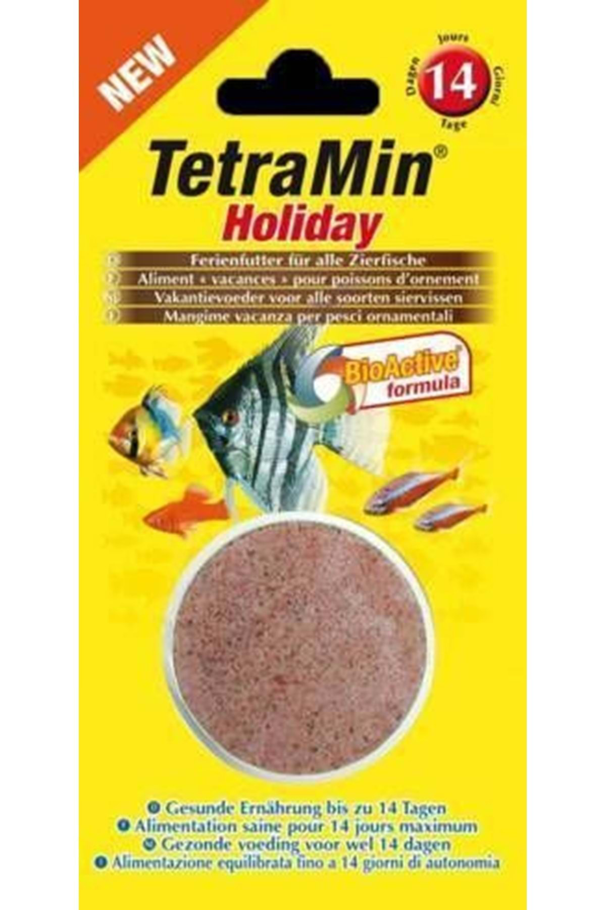 Tetramin Holiday 30 gr Skt:03/2026 Orjinal Kutusunda