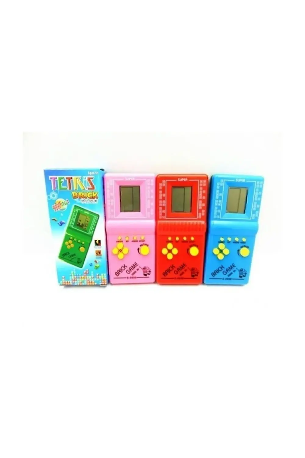 Tetris Nostaljik Oyuncak Atari Pilli Tetris El Atarisi Unutulmaya