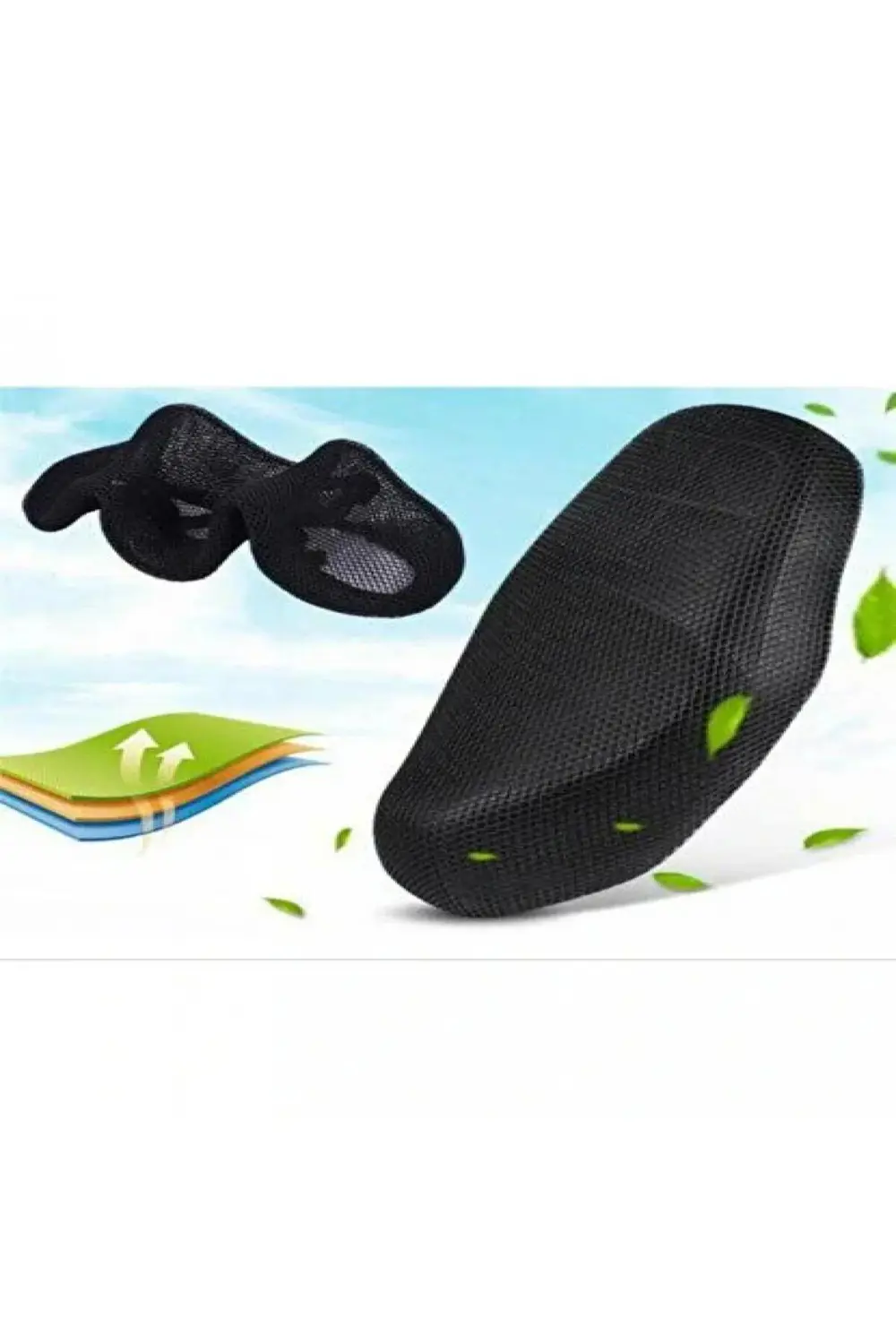 TEX 2066 Motosiklet Ve Scooter Siyah Fileli Maxi Ve Küçük Sele Kı