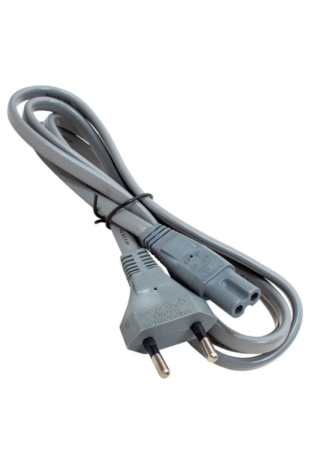 TEYP CEREYAN KABLOSU 2X075MM İTHAL KORDON 1.5 METRE GRİ (2818)